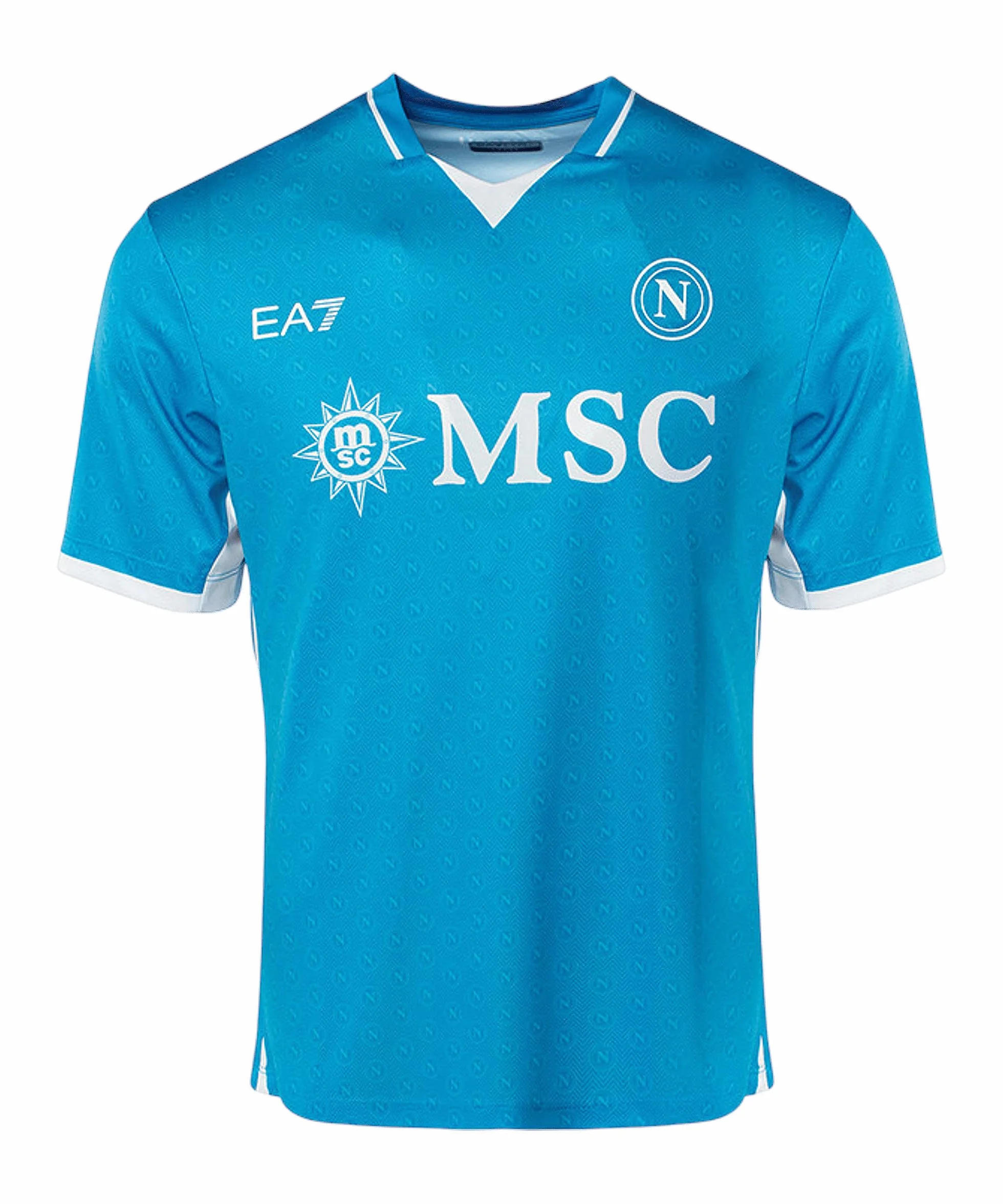 SSC NAPOLI Koszulka Mężczyźni Maglia Replica Home Ea7