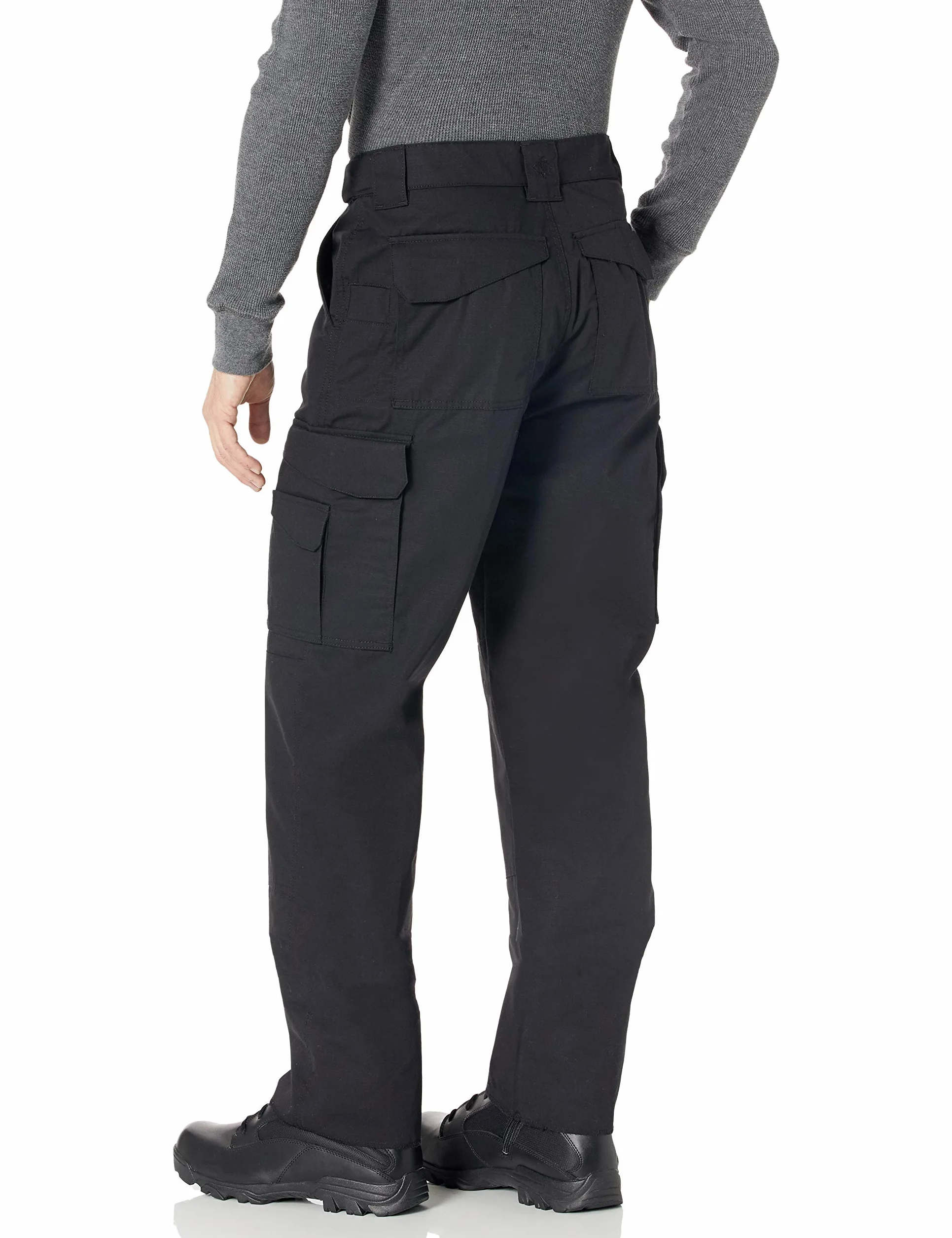 Tru-Spec 24-7 Series Męskie oryginalne spodnie taktyczne, dla sanitariuszy, do turystyki, na kemping i do zastosowania taktycznego, 65% poliester, 35% bawełna, ripstop