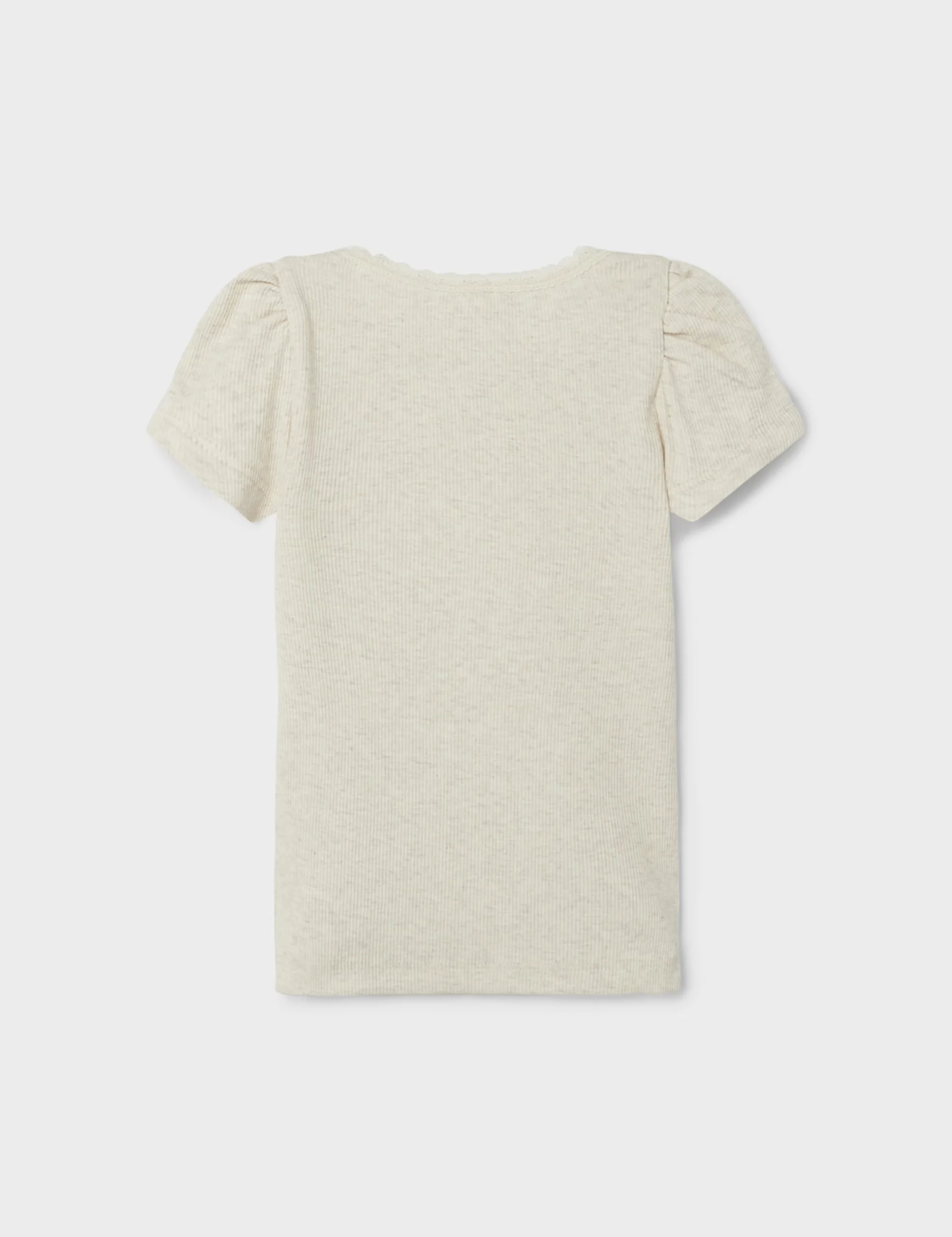 NAME IT Nmfkab Ss Top Noos koszulka dziewczęca, Peyote Melange, 86 cm