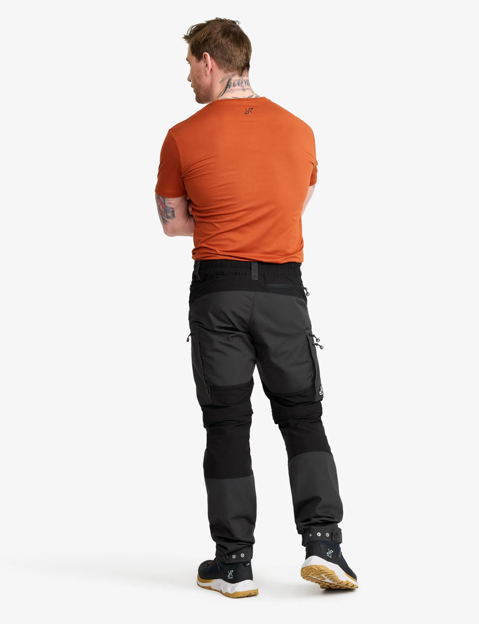 RevolutionRace RVRC GP Pro Zip-Off Pants Męskie, Solidne, oddychające, dające się zamienić w szorty spodnie do wszelkich aktywności na świeżym powietrzu