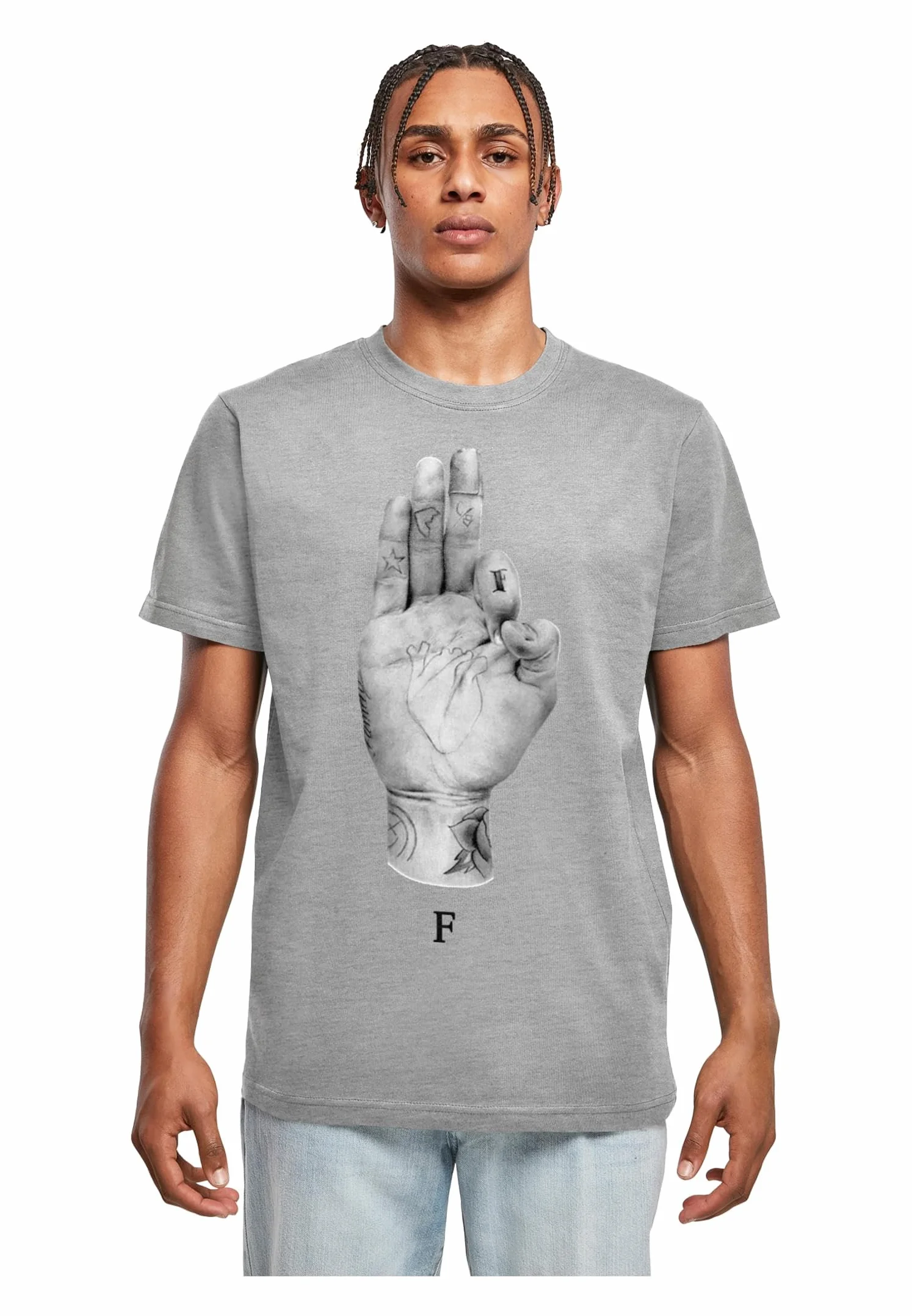 MERCHCODE T-shirt męski, szary (Heather Grey), M