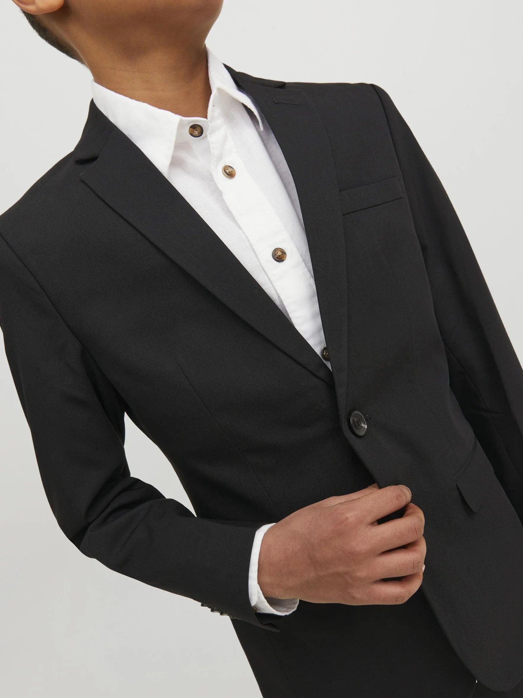 JACK & JONES Jprsolar Suit Noos Jnr męski (2 sztuki), czarny, 170
