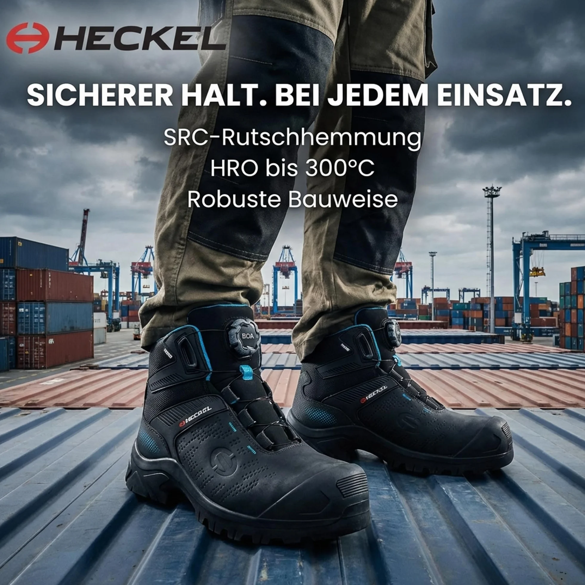 Heckel MACCROSSROAD 3.0 Buty ochronne - Z zamknięciem BOA