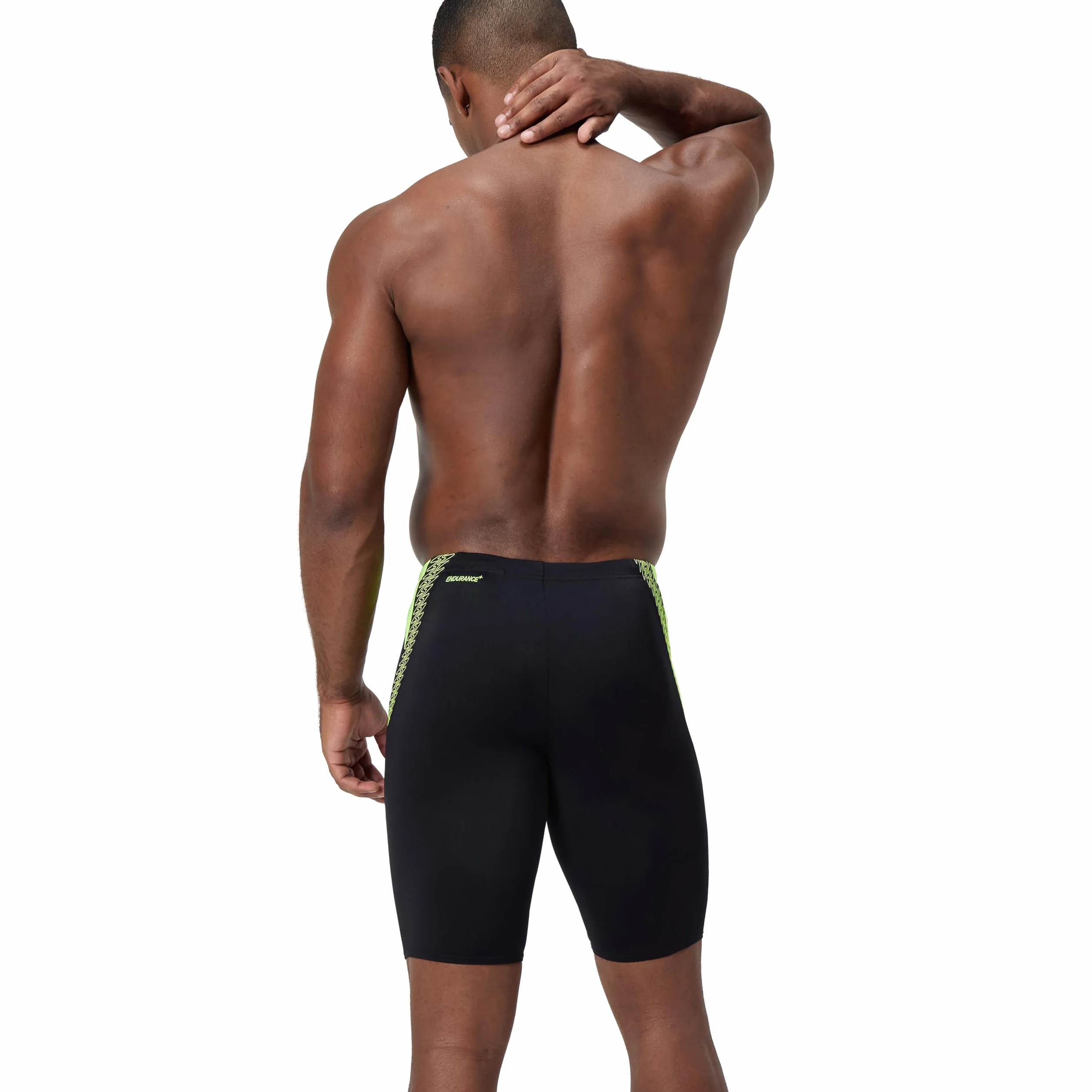 Speedo Jammer Mężczyźni Hyperboom Splice Jammer Swimming Trunks | Quick Drying | Training | Fitness | Chlorine Resistant