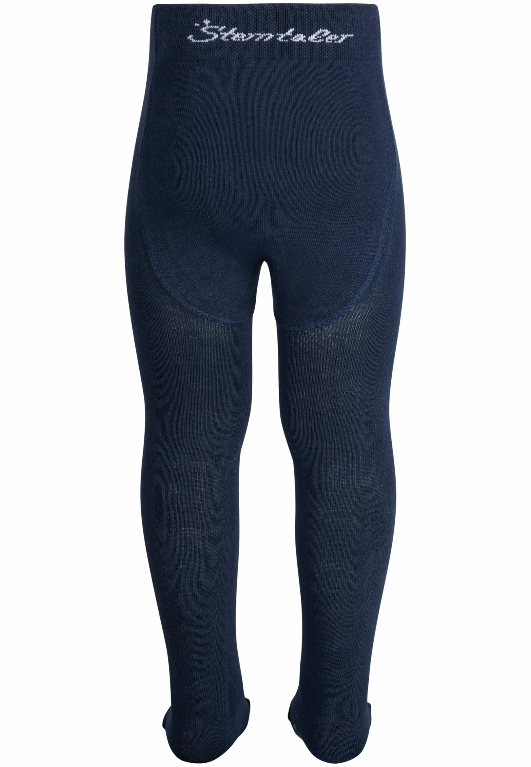 Rajstopy Sterntaler Strumpfhose Uni, Niebieski (Granatowy 300), 122-128