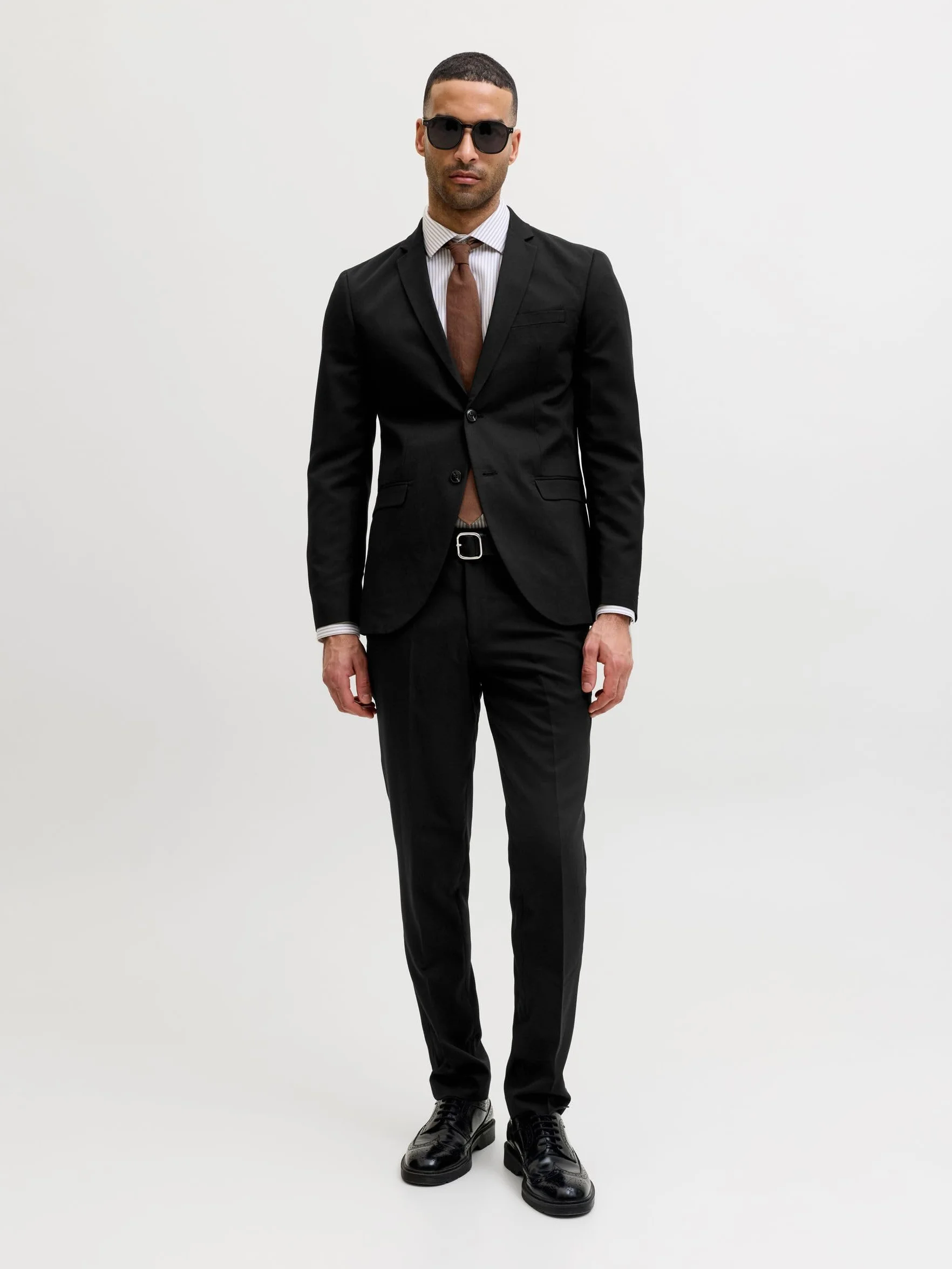 Jack & Jones Mężczyźni Jprfranco Noos Garnitur, Czarny, 52