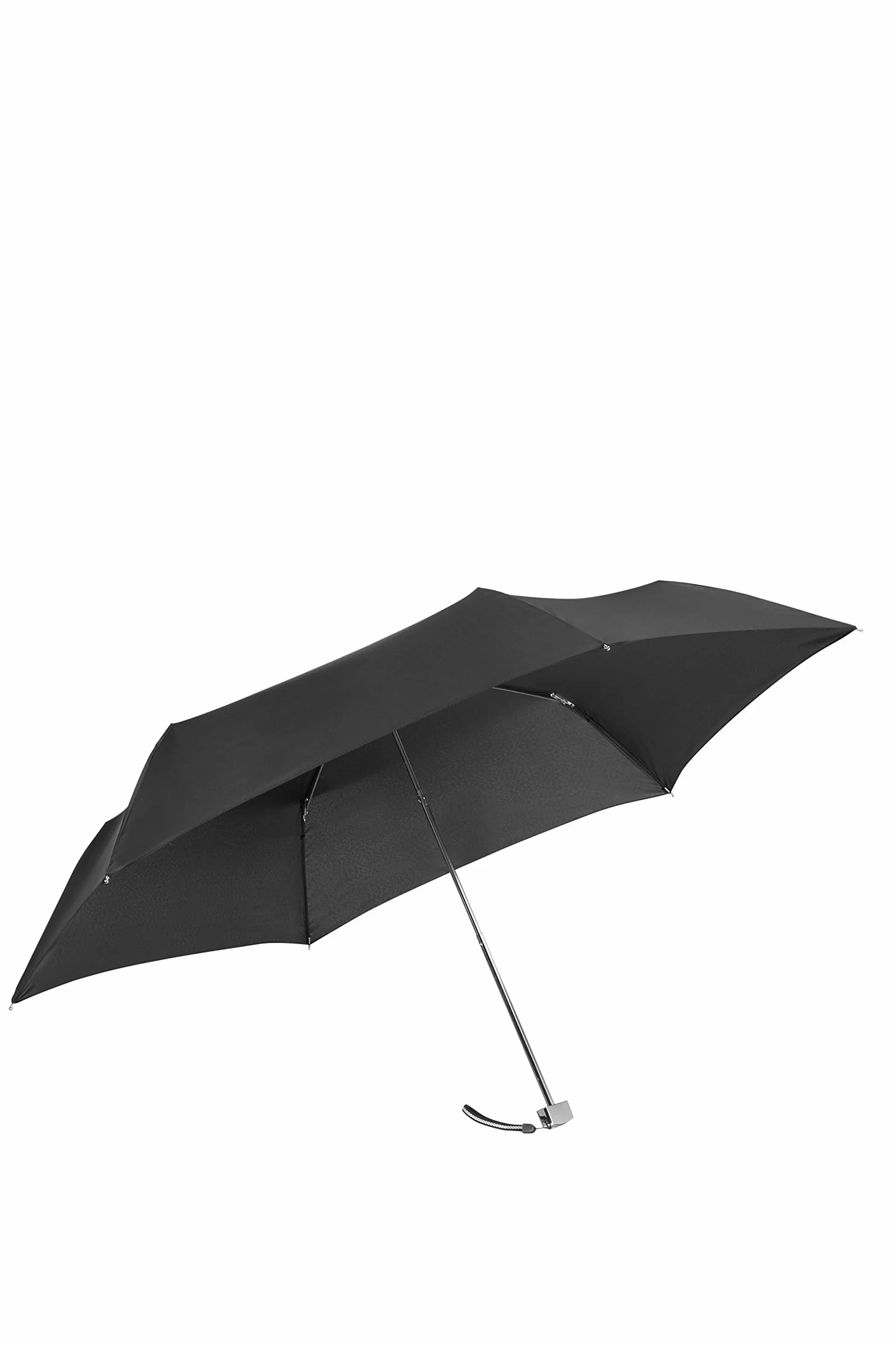 Samsonite Rain Pro 3 Sekcja Instrukcja Ultra Mini Flat Parasol 22,5 cm, czarny