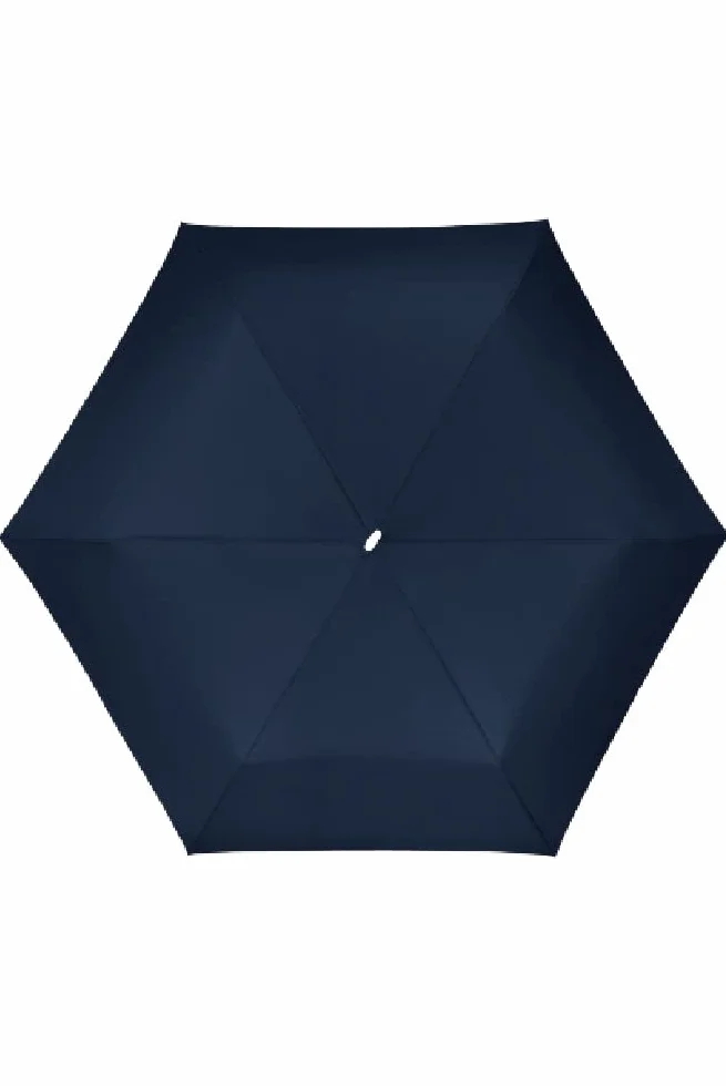 Samsonite Rain Pro 3 Sekcja manualna płaska parasol 24 cm, niebieski