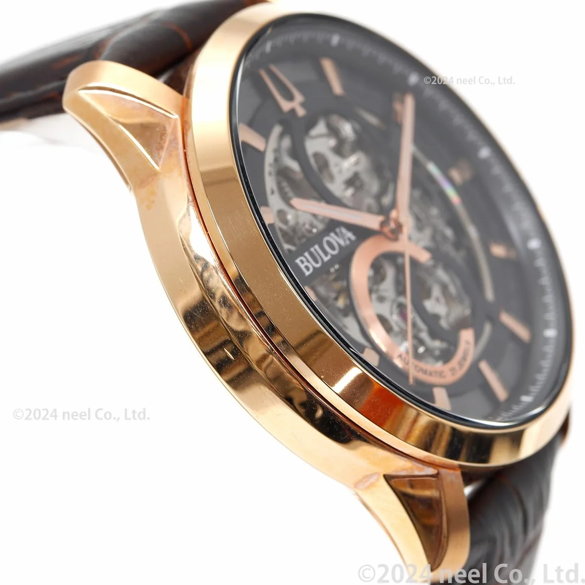 Bulova Sutton 97A169 Zegarek, Brązowy, 44 mm
