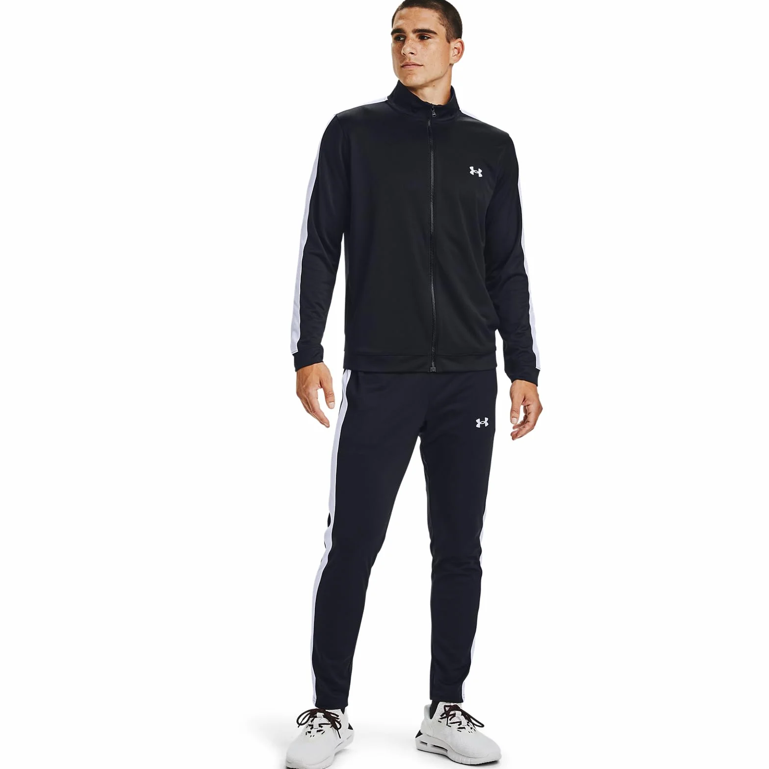 Under Armour Męski 2023 dzianinowy dres, odprowadzający pot, szybkoschnący, miękki dres treningowy
