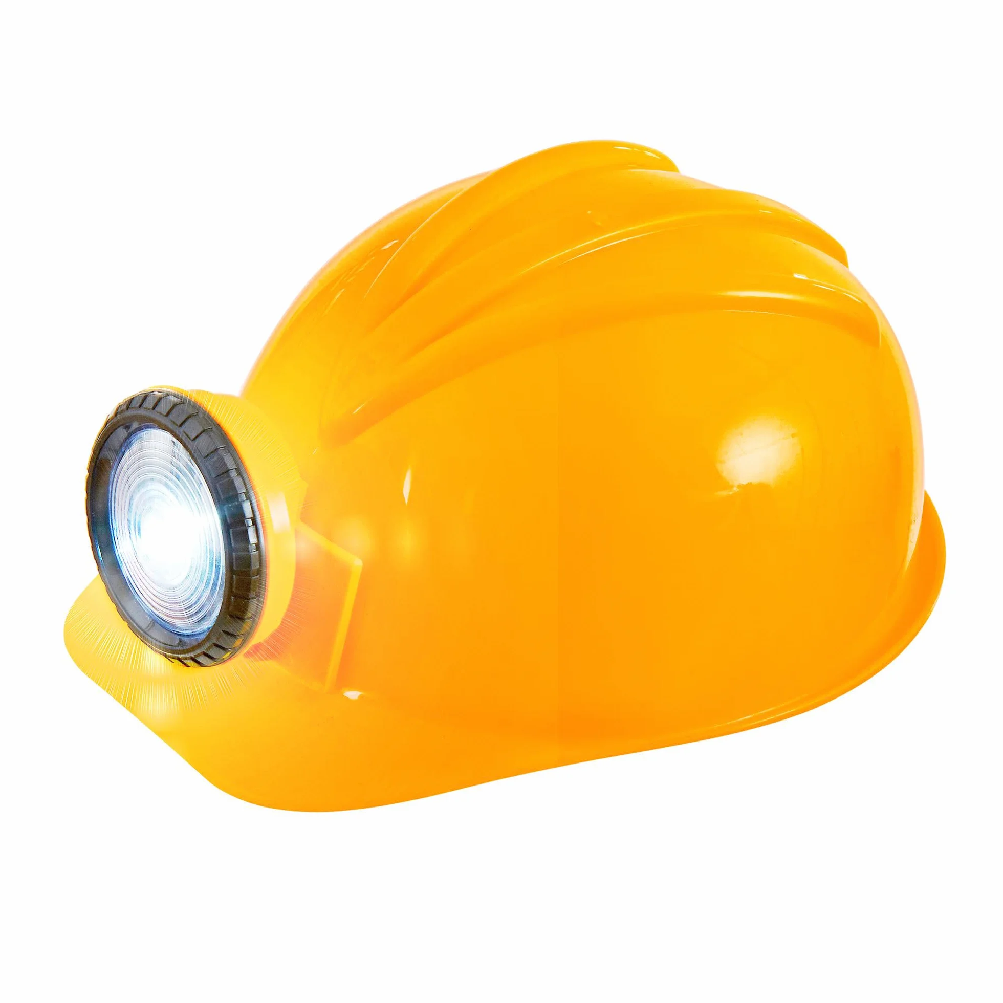 Widmann 03306 - kask budowlany z lampą, wykonany z twardego plastiku, dla dorosłych