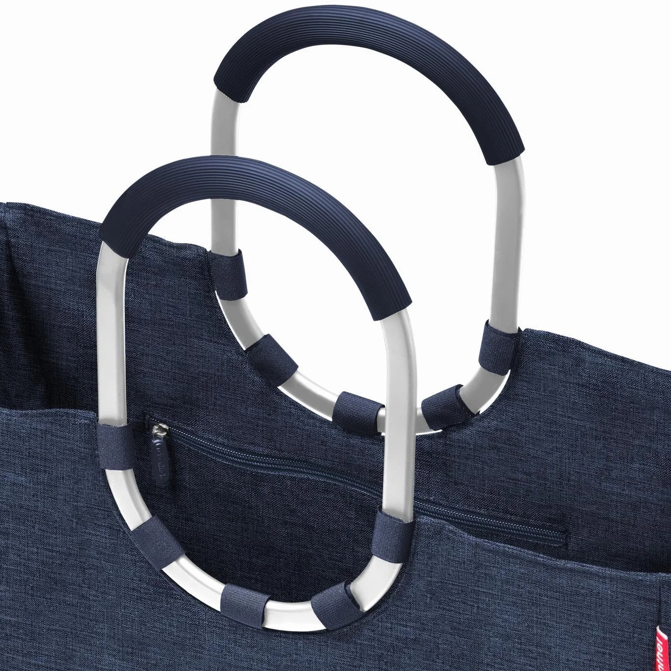 reisenthel loopshopper L – stabilna torba z praktycznymi przegródkami z butelek PET pochodzących z recyklingu – czarujący i wodoodporny design złoty