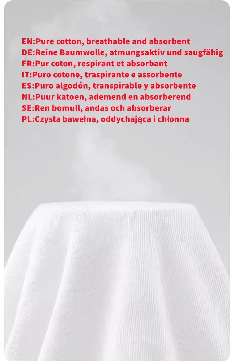 8 sztuk damskich majtek jednorazowych, z czystej bawełny, jednorazowe majtki, do szpitala, dla kobiet w ciąży, na poranne, do połogu, na podróż, miesiączkę, masaż, SPA, biały, XXL