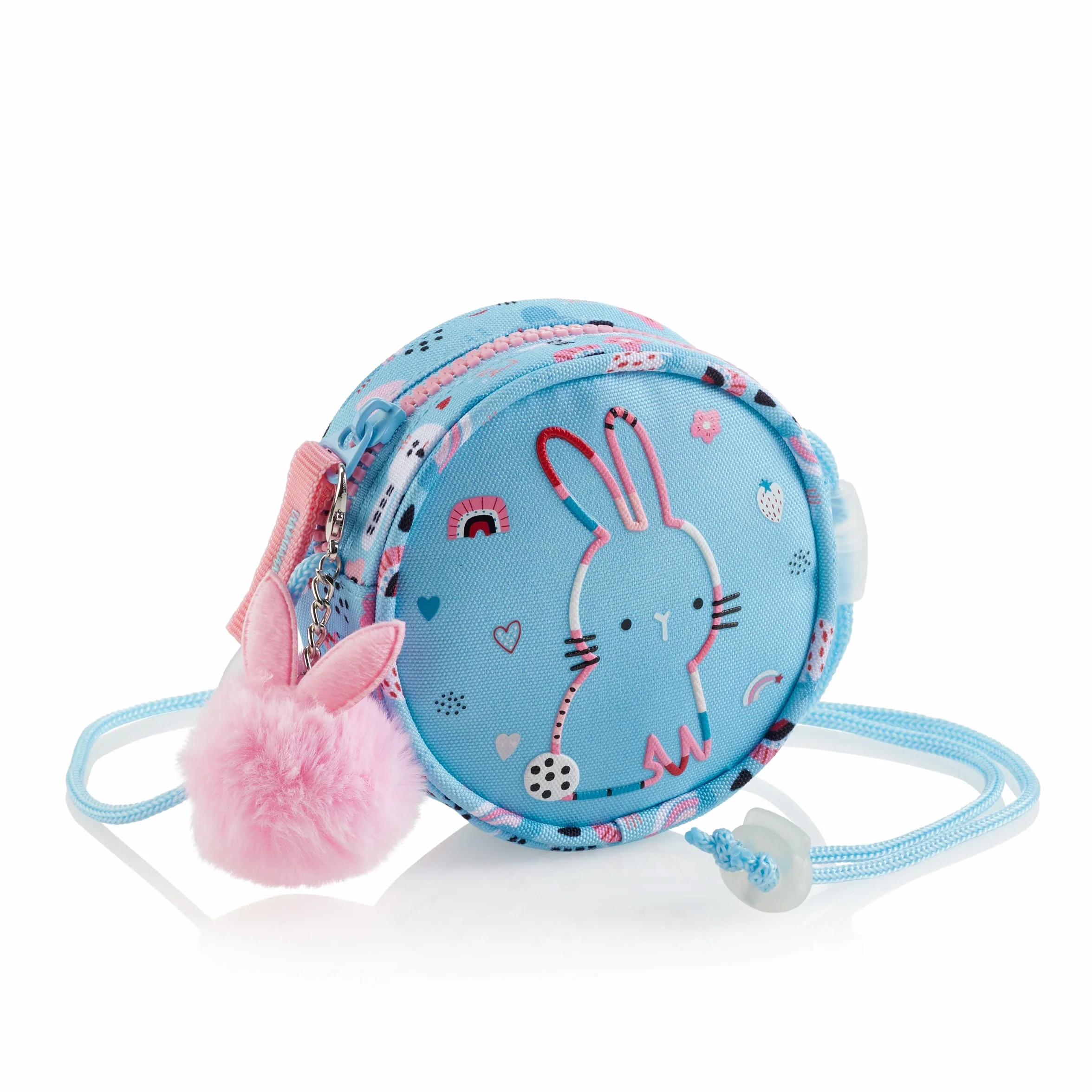 Miquelrius Torba z recyklingu Bunny Bliss, Torba na messenger Unisex dzieci, niebieska, Mini, Niebieski, Mini