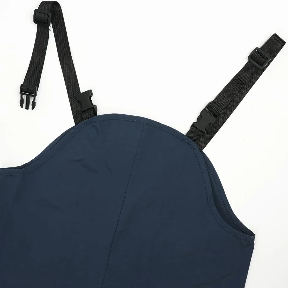 Dziecięce spodnie przeciwdeszczowe, wodoodporne i wiatroszczelne spodnie przeciwdeszczowe unisex - lekkie, bez podszewki - oddychające dla chłopców i dziewcząt (granatowy, 98 ~ 162)