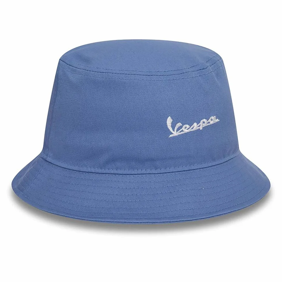New Era Vespa sezonowy kapelusz kubełkowy dla dorosłych, błękitny/biały, oficjalny towar - rozmiary S, M, L