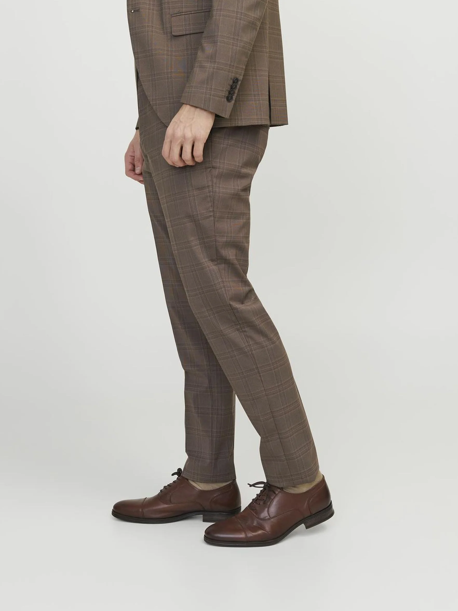 JACK & JONES Jprfranco Check Trouser Sn - Garnitur — spodnie Mężczyźni