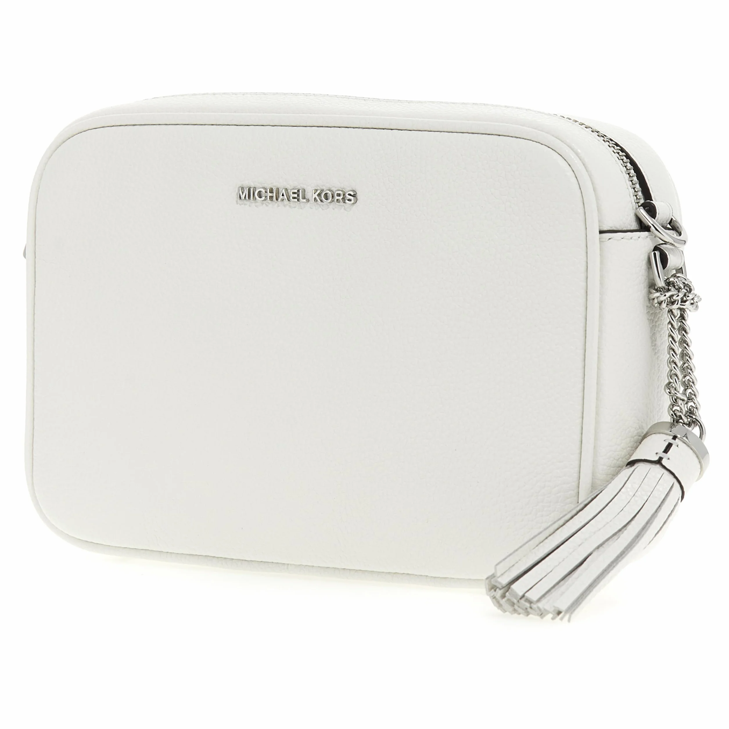 Michael Kors Jet Set MD Camera Bag, Torba damska, Optyczny biały