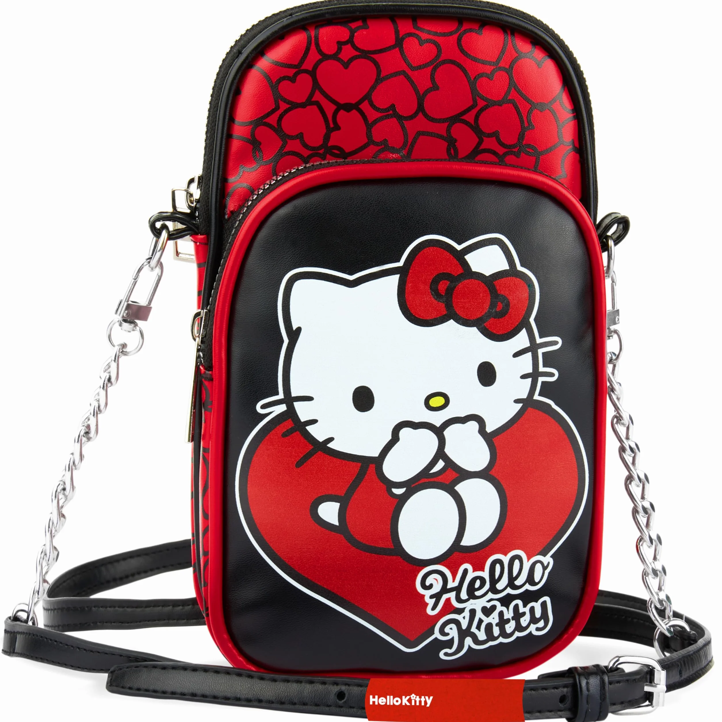 Get Trend Hello Kitty Sanrio Torebka na ramię na telefon dla dziewcząt, nastolatki, mała torebka na ramię, niezbędne akcesoria podróżne, prezenty dla dziewcząt