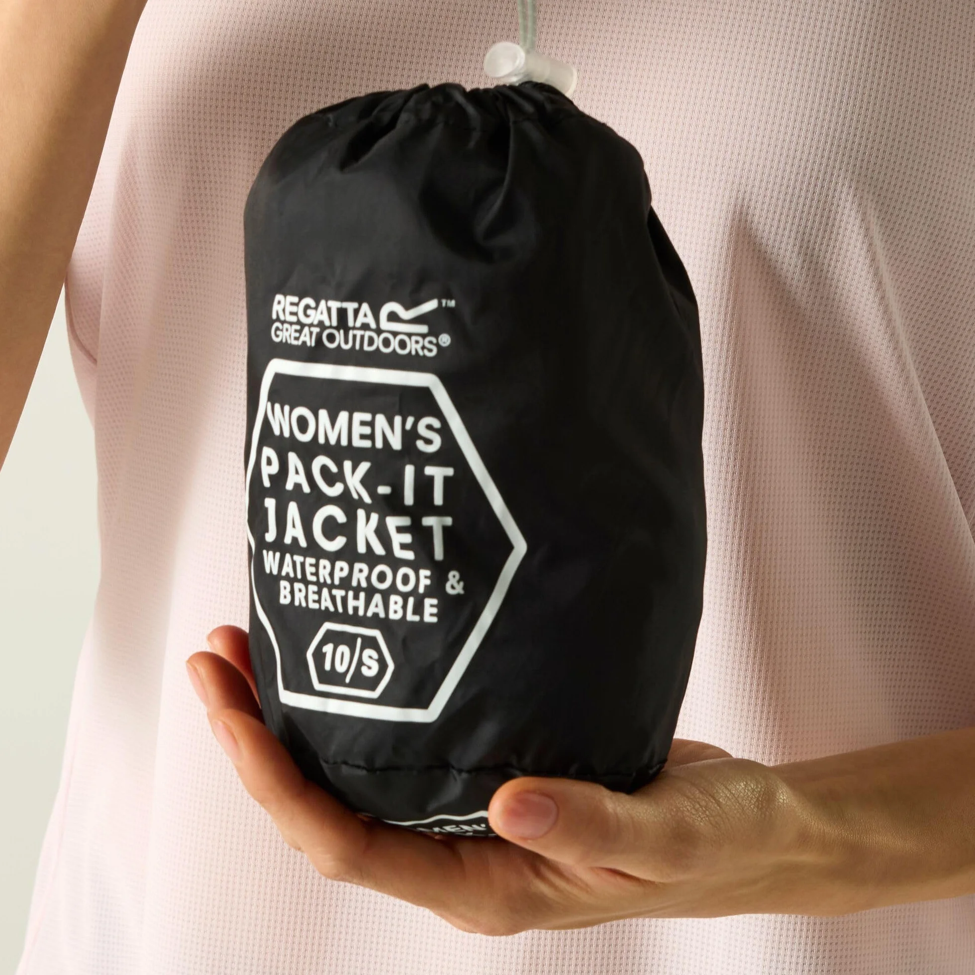 Regatta Damska Pack-It III wodoodporna kurtka Packaway