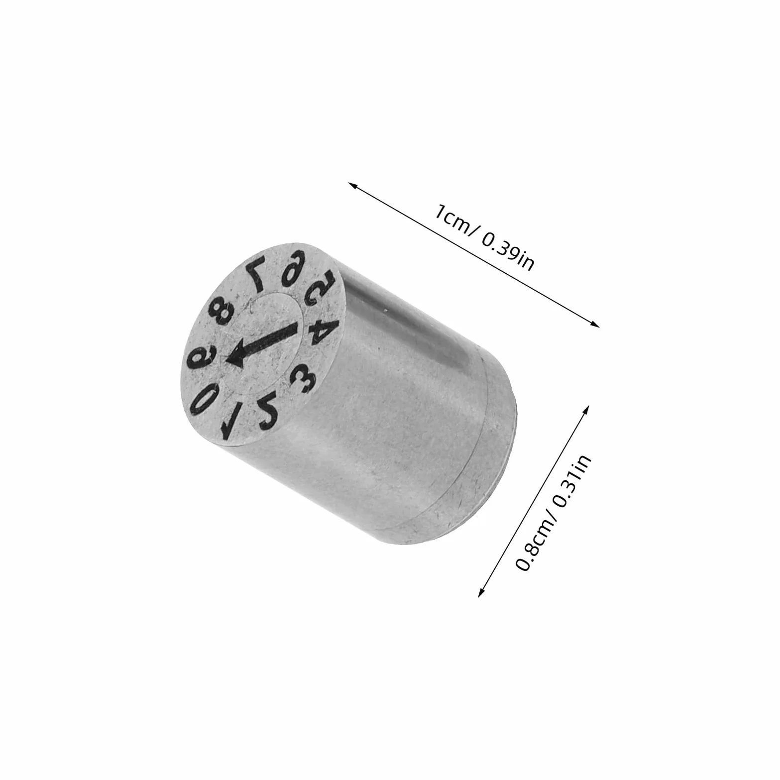 2 Sztuki Częściowy Regulowany Stempel Numerujący Metalowy Datownik Do Planera i Biura Wielofunkcyjny Stempel Do Oznaczania Dokumentów i Zadań Przemysłowych