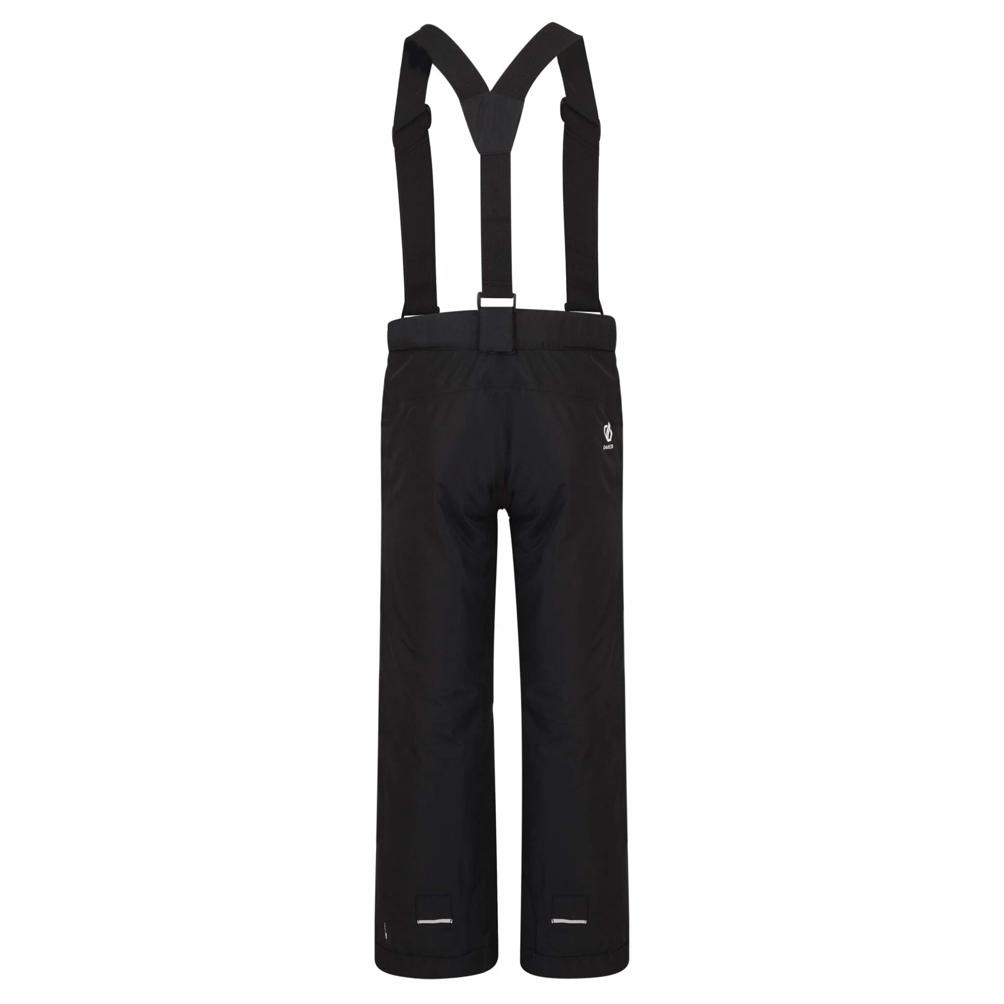 Dare2b Motive Pant Kids Ski Salopette Pant Wodoodporna i oddychająca tkanina z recyklingu - regulowany system talii i szelki, getry śniegowe - zamek błyskawiczny i 2 kieszenie