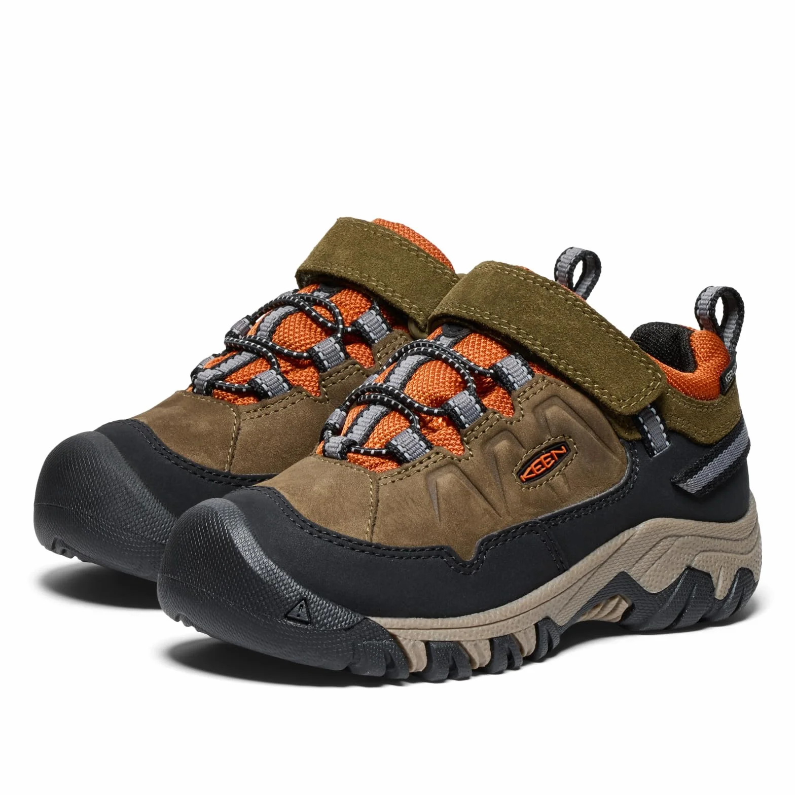 KEEN Uniseks - dzieci Targhee 4 Low WaterproofButy trailowe