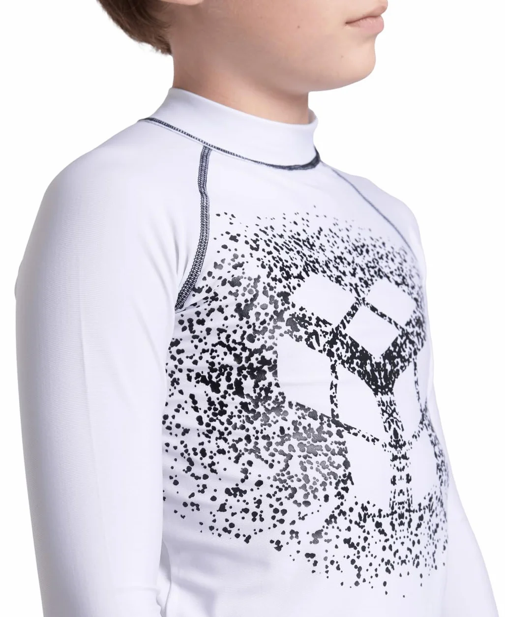 ARENA Top Chłopcy Unisex Jr Arena Rash Kurtka L/S Grafika