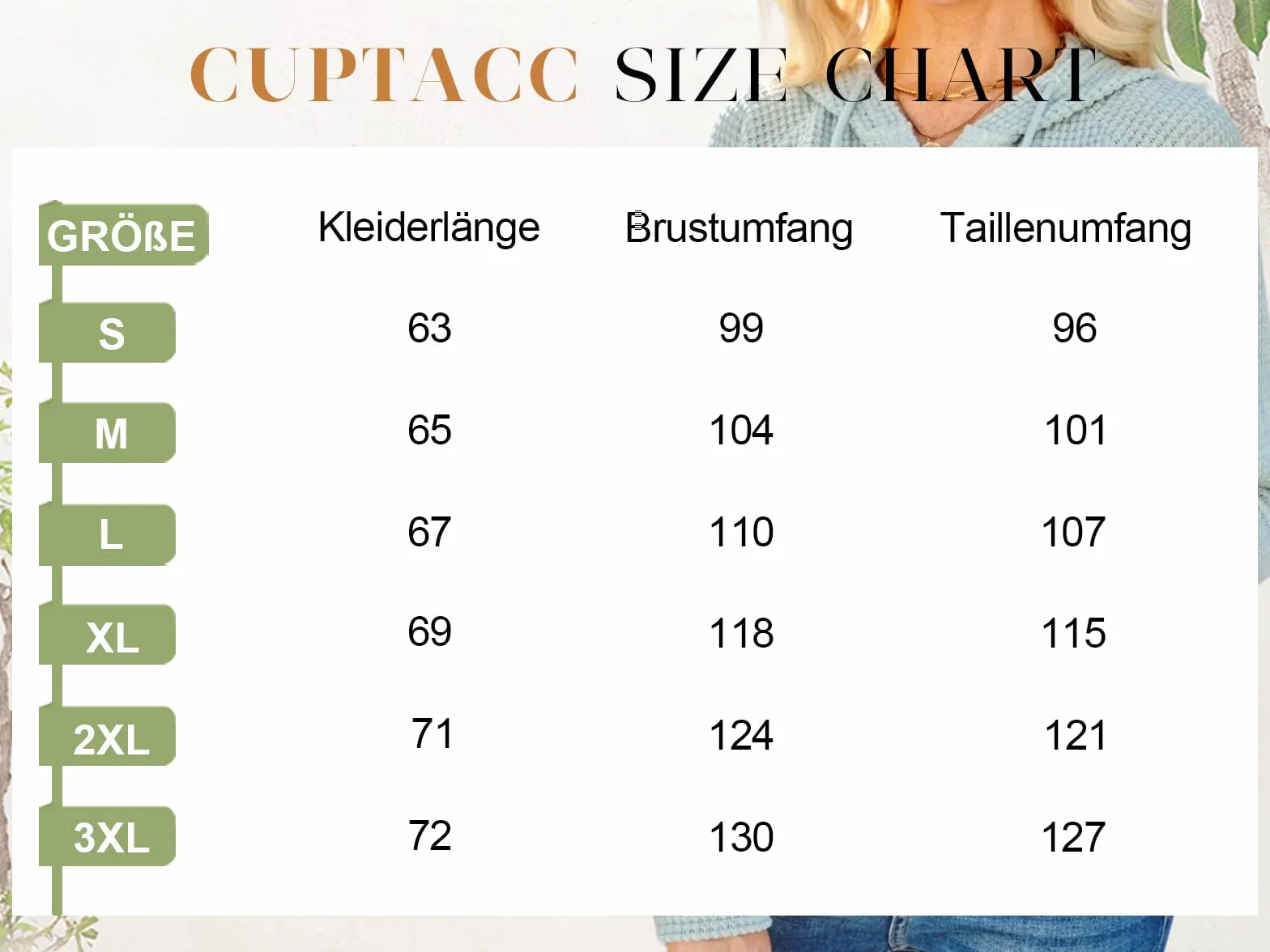 Cuptacc Damska Bluza z Kapturem, Gofrowa, Luźna, Z Zapięciem na Guziki, Dekolt w Serek, Ze Ściągaczem, Długi Rękaw, Sweter Damski z Kapturem