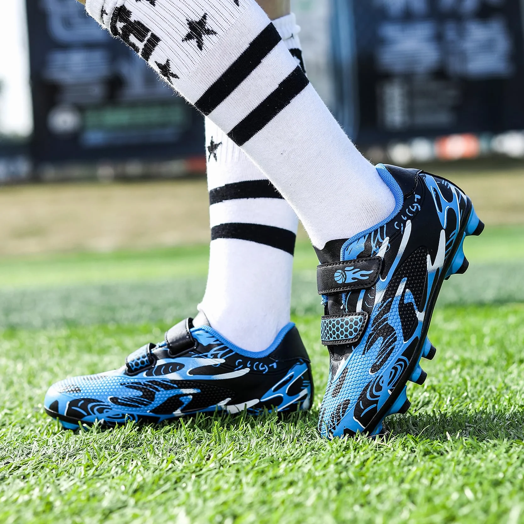 Chłopięce Buty do Piłki Nożnej Dzieci Dziewczyny Piłka Nożna Lekkoatletyka Sport Buty Treningowe Nastolatki Halowe Na Zewnątrz Buty Piłkarskie Trampki dla Unisex