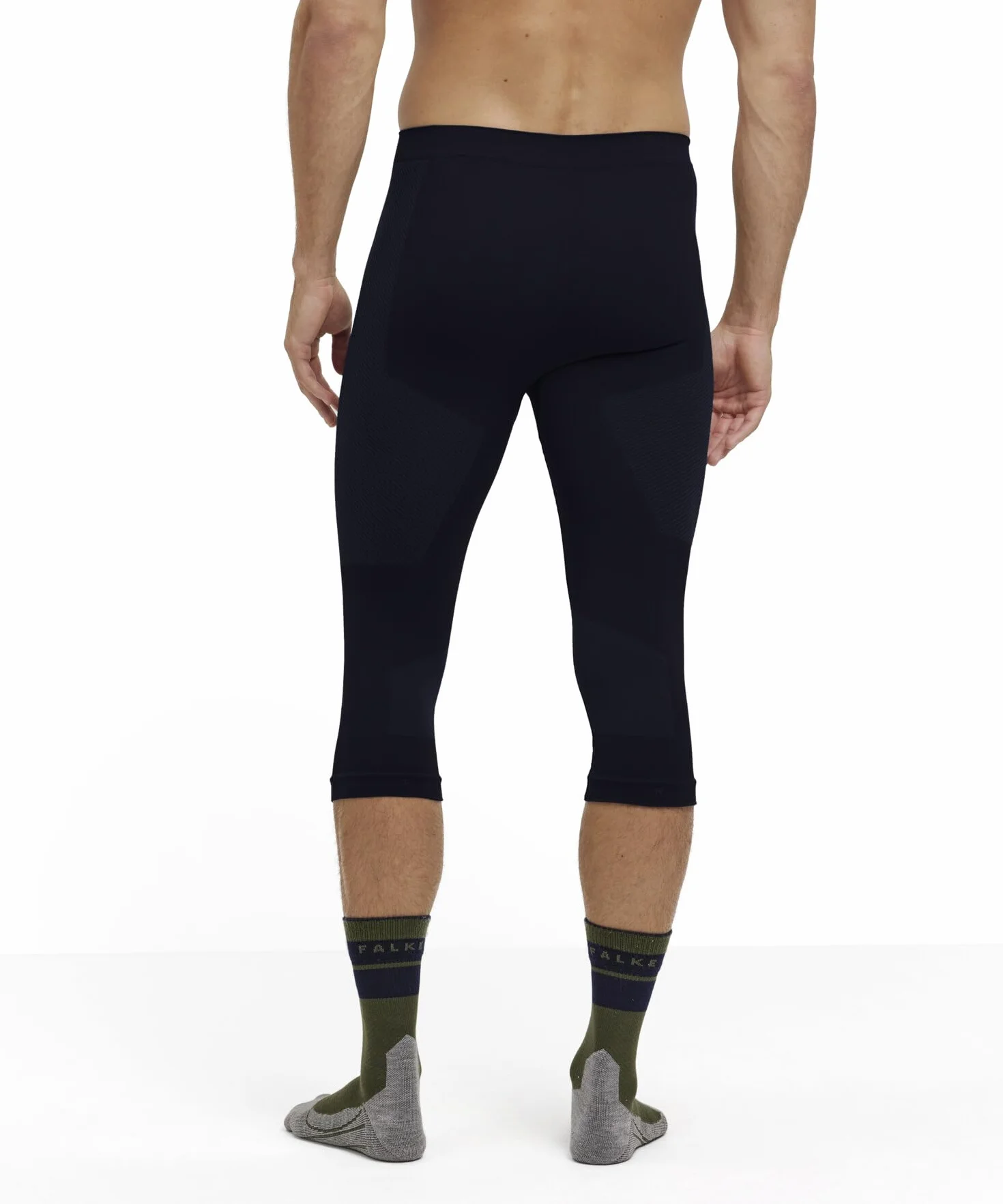FALKE Warm 3/4 M Ti Materiał Funkcyjny Szybkoschnące Chłodzące - Warstwa podstawowa (dół) Mężczyźni