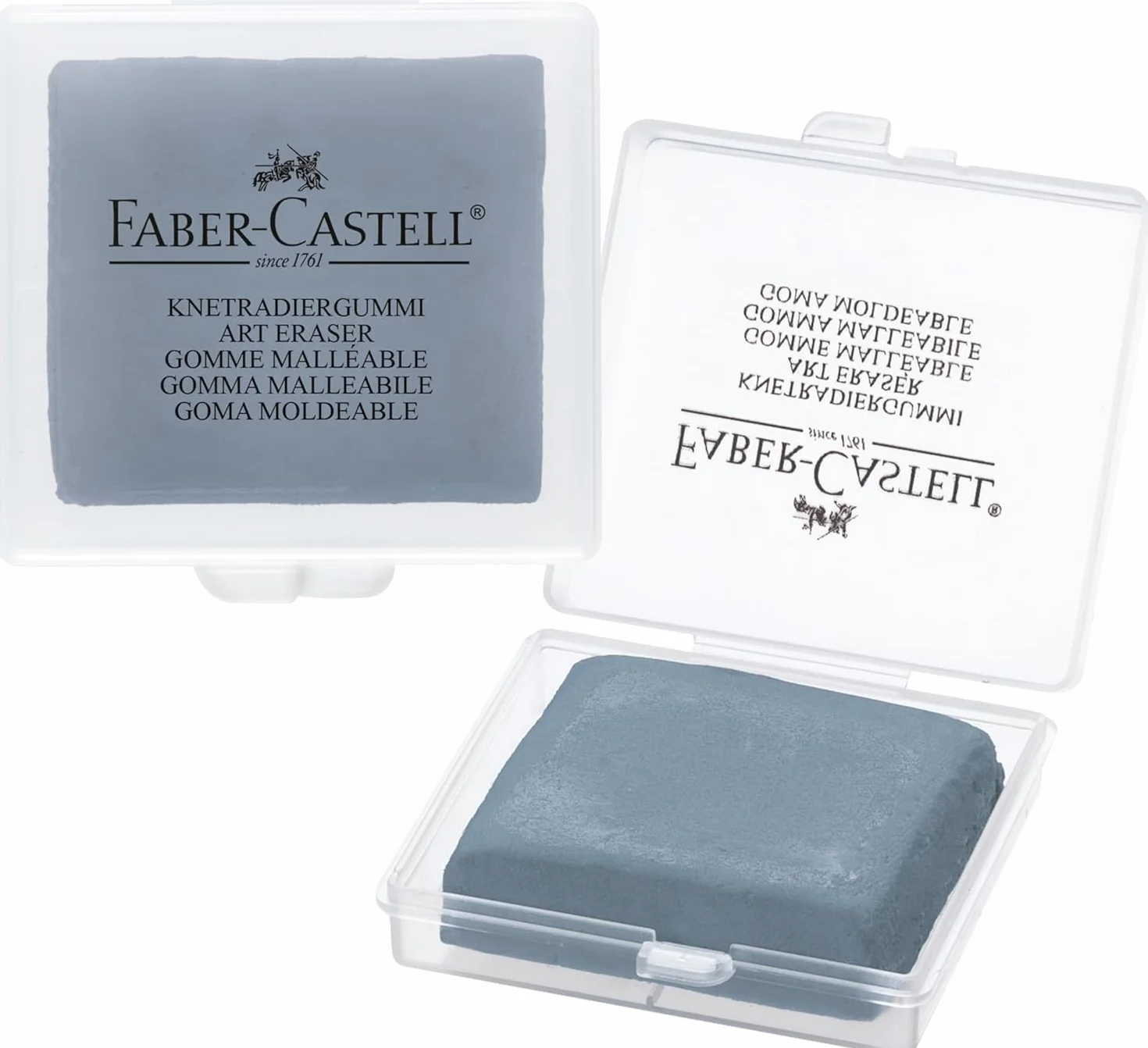 Gumka do wycierania Faber Castell (3, szara)