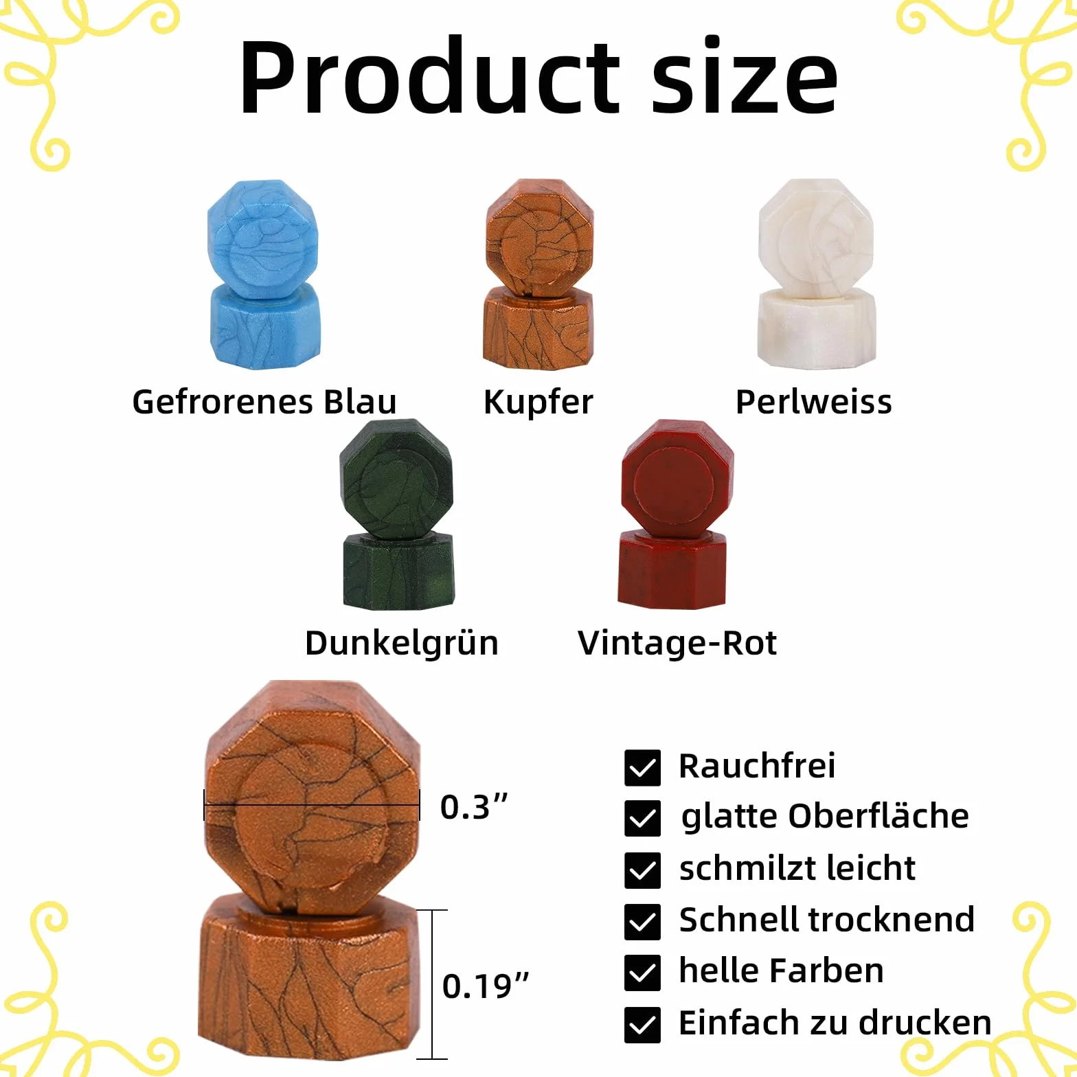 Zestaw wosków pieczęciowych, 300 sztuk wosku do kopert, zaproszeń, kart, prezentów/stempli woskowych w stylu vintage (czerwony vintage, miłość)