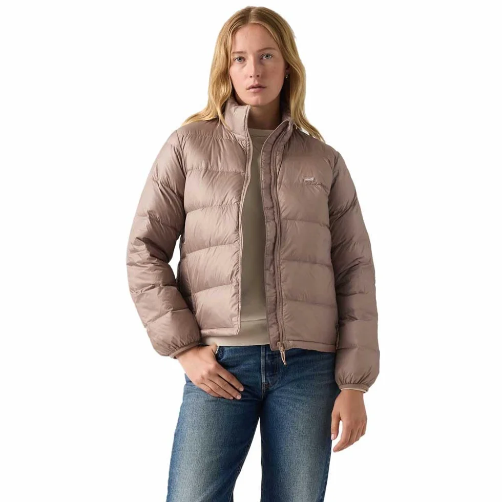 Levi's Polly Packable Dwn Jckt Taupe Gray, taupe Gray, S