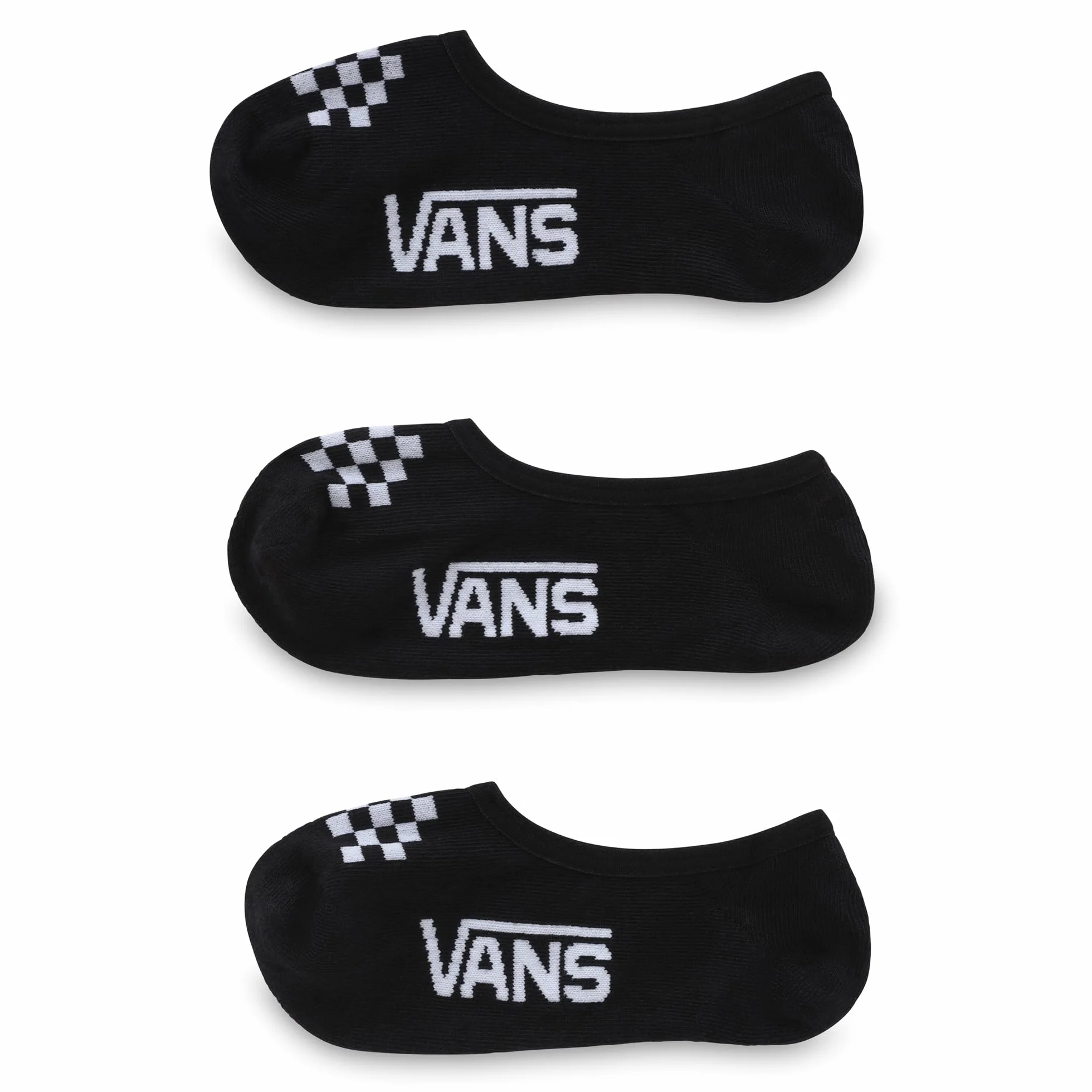 Vans Klasyczne skarpety dziewcz?ce Canoodle (US 1-6, 3-pak), czarno-bia?e, jeden rozmiar (31,5-38), Czarny - bia?y