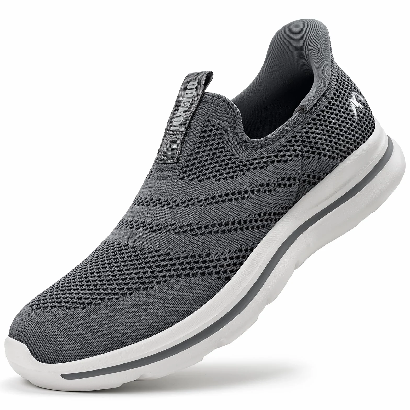 ODCKOI Męskie buty wsuwane, buty do biegania, sportowe trampki, oddychające trampki do chodzenia, wygodne, lekkie buty do biegania, na zewnątrz, modne buty do biegania