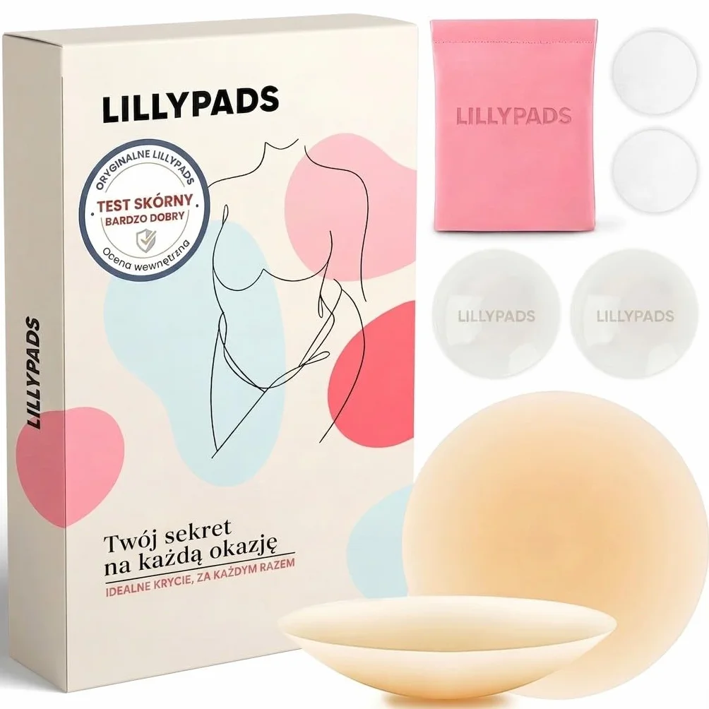 Podkładki na sutki premium – oryginalny – samoprzylepne nakładki na sutki dla kobiet – wielokrotnego użytku – 8 cm – samoprzylepny biustonosz – do głębokiego wycięcia na plecach – Nude