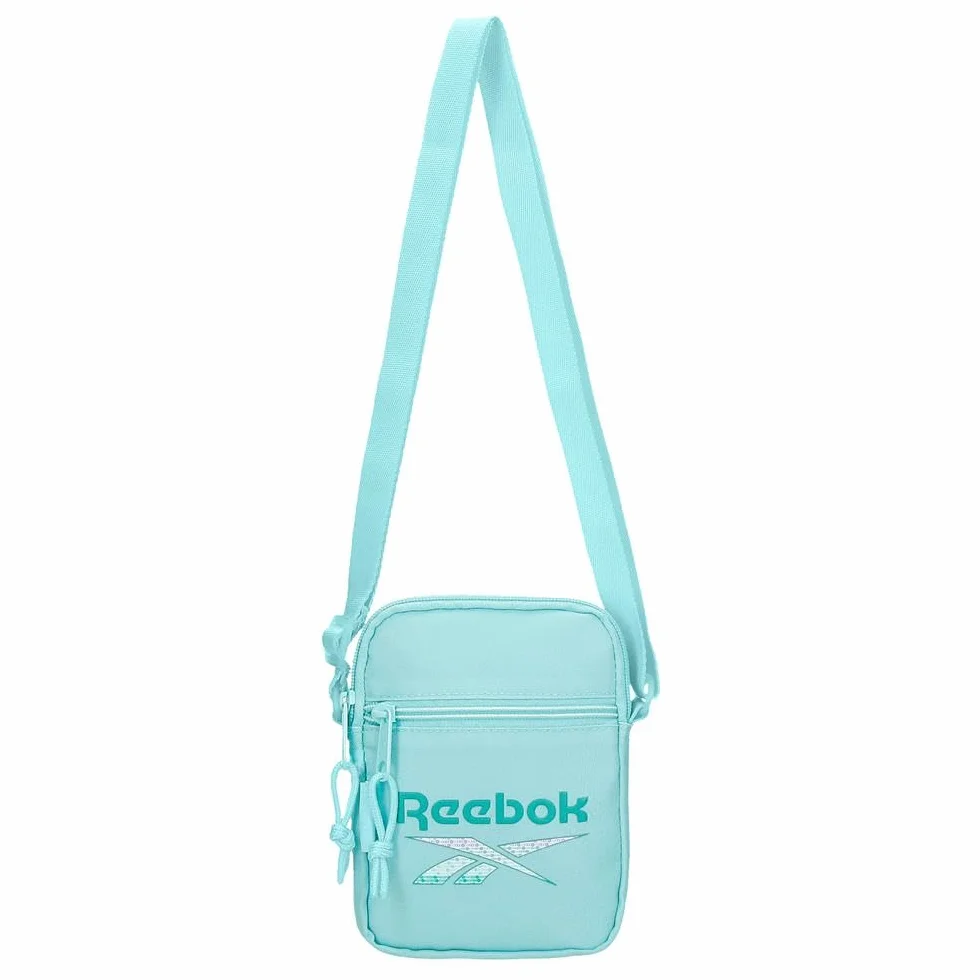 Reebok ANN Obudowa na messenger Mały Niebieski 12x17x2,5 cm Poliester, niebieski, Talla única, Mały pasek na ramię