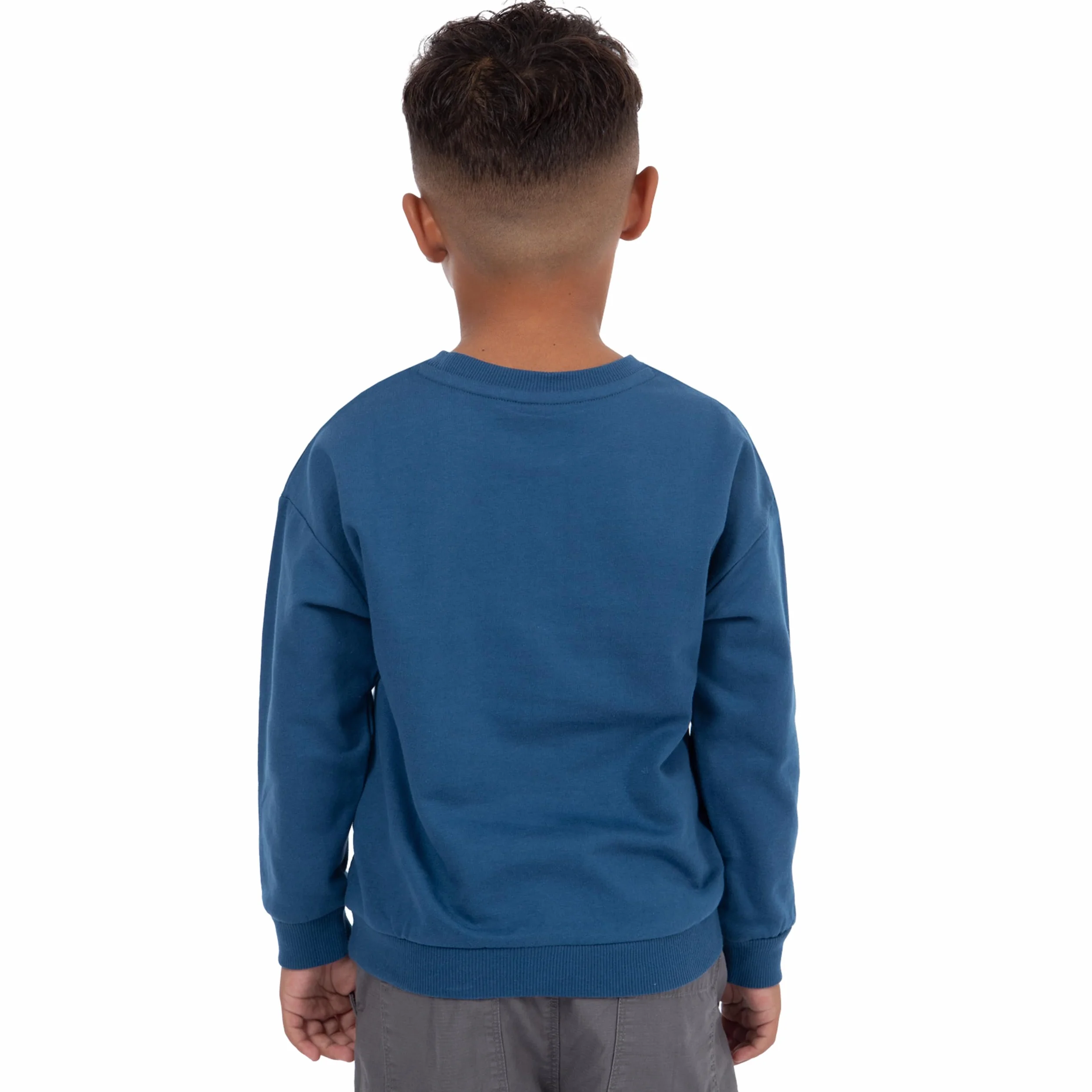 Bluey Sweter | Męska Bluza | Sweter Z Okrągłym Kołnierzem Rodzina Heeler Dla Chłopców
