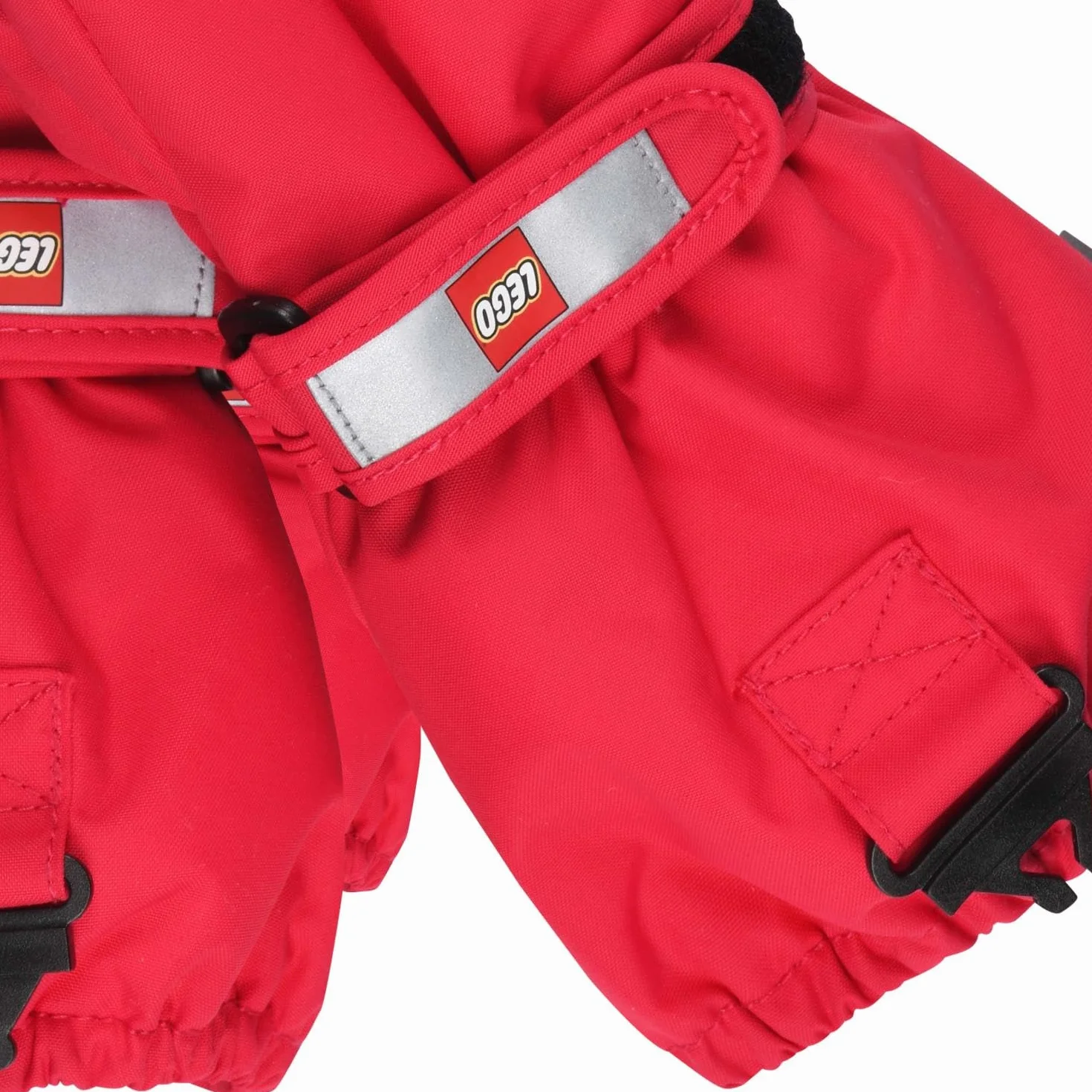 LEGO LWATLIN 706 MITTENS W/MEM. Rękawiczki, Czerwone, Regularne, Czerwony, rozmiar uniwersalny