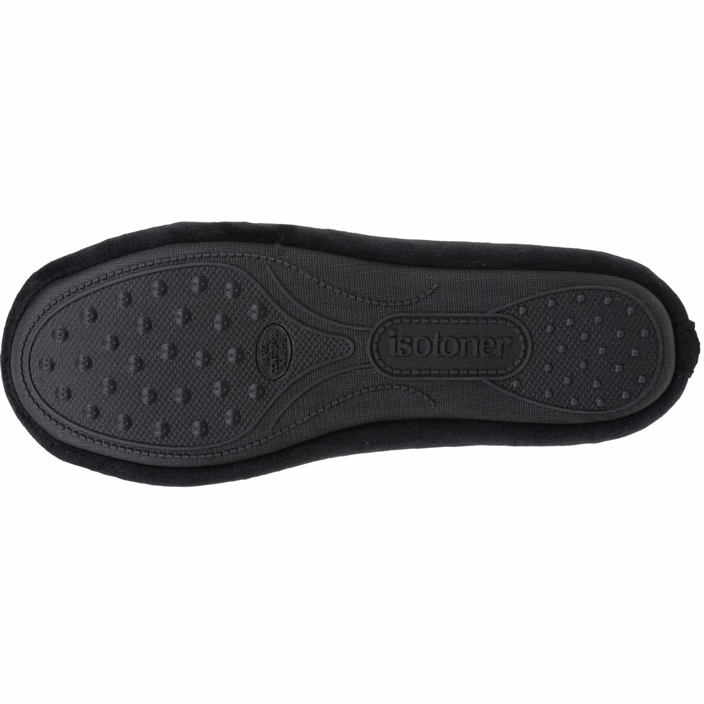 Isotoner Damskie kapcie damskie czarne 37/38
