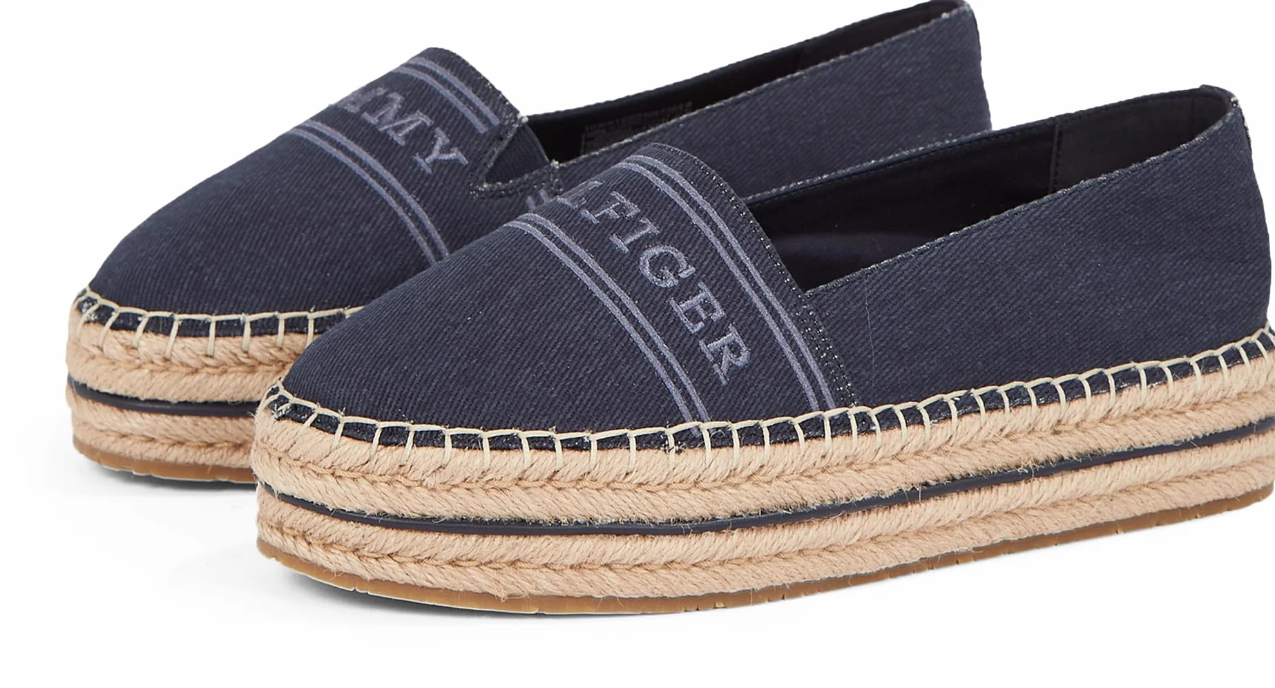 Tommy Hilfiger Kobiety Denim Platform EspadrilleEspadryle