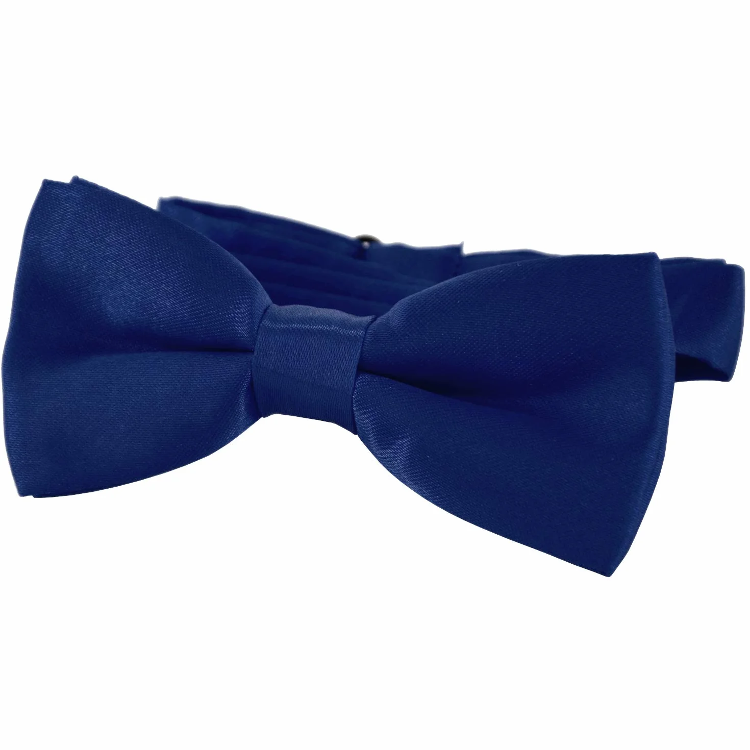 DonDon Elegancka mucha dziecięca chłopięca zawiązana z regulowaną długością paska 9 x 4,5 cm z jedwabistym połyskiem