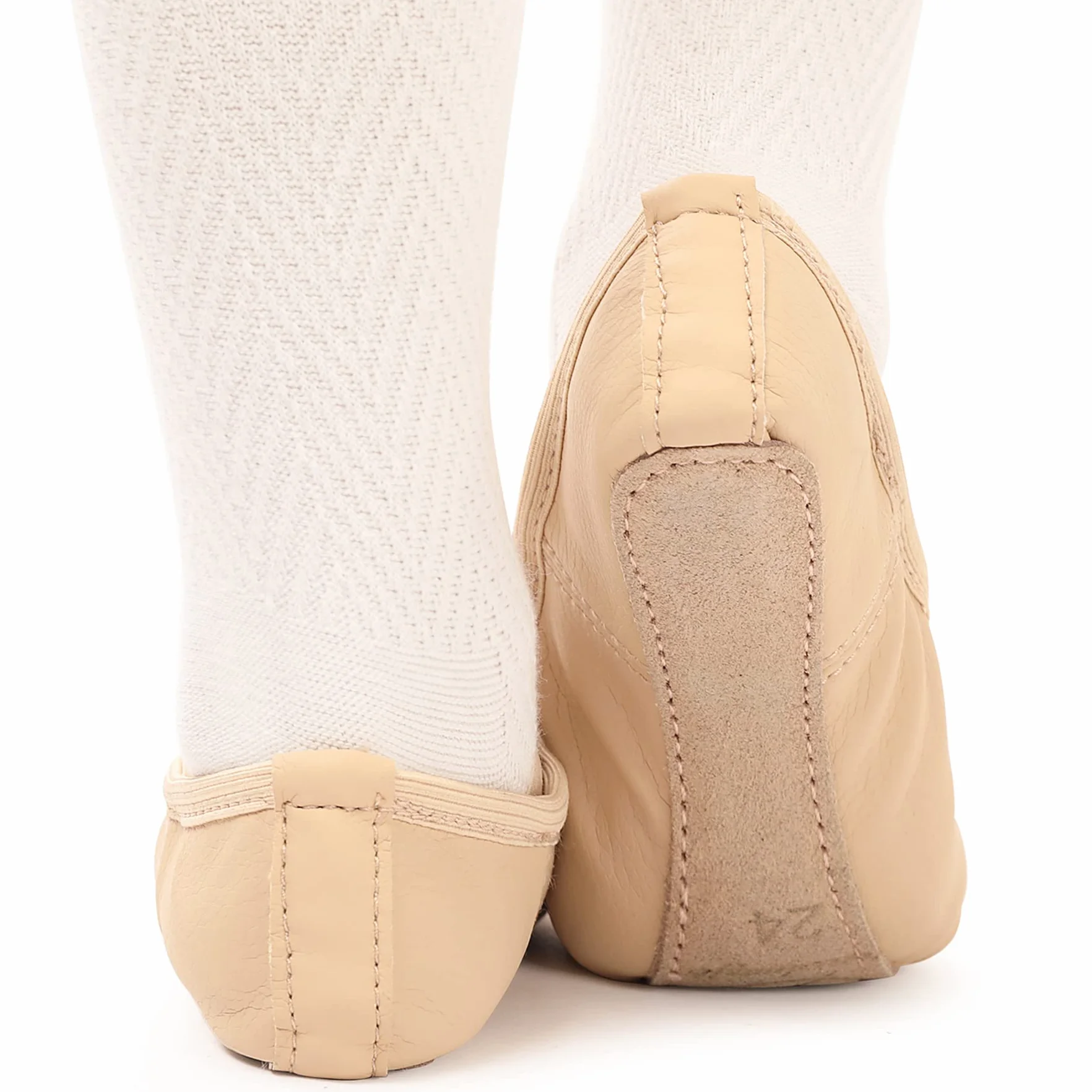Buty baletowe ze skóry dziewczęce, baletki, buty do tańca z całą skórzaną podeszwą dla dzieci, kobiet, rozmiar 22-40, różowe, beżowe, czarne