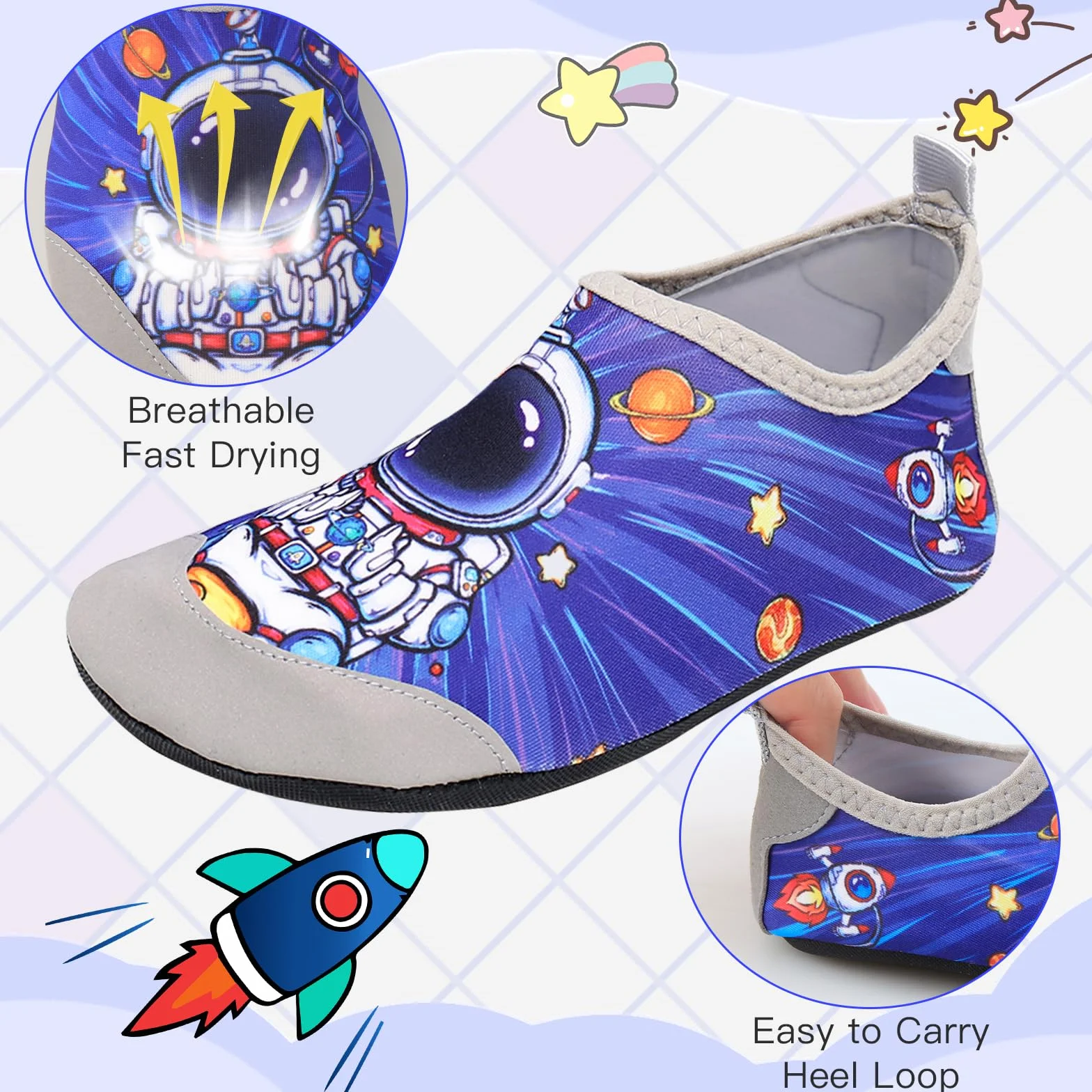 Buty plażowe, dziecięce, buty do pływania dla dzieci, 24-33 EU, buty do wody, dla chłopców i dziewczynek, oddychające, szybkoschnące, do chodzenia boso, dla dzieci, na plażę, basen, buty do surfowania