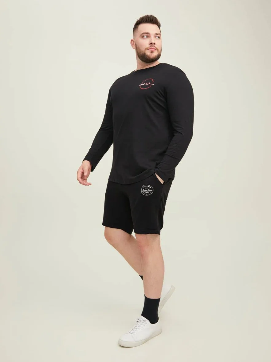 JACK & JONES Jji Shark Jjsweat Shorts At Ps Sn - Shorty Mężczyźni