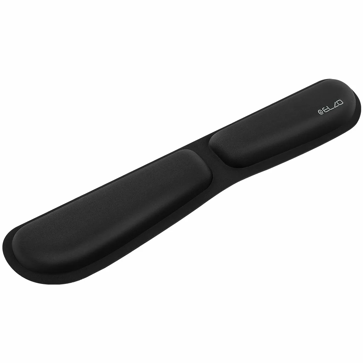 ELZO Ergonomiczna podkładka pod nadgarstek do klawiatury, z pogrubioną wyściółką z pianki z pamięcią kształtu o wysokiej gęstości, ergonomiczna konstrukcja, składana podkładka pod nadgarstek