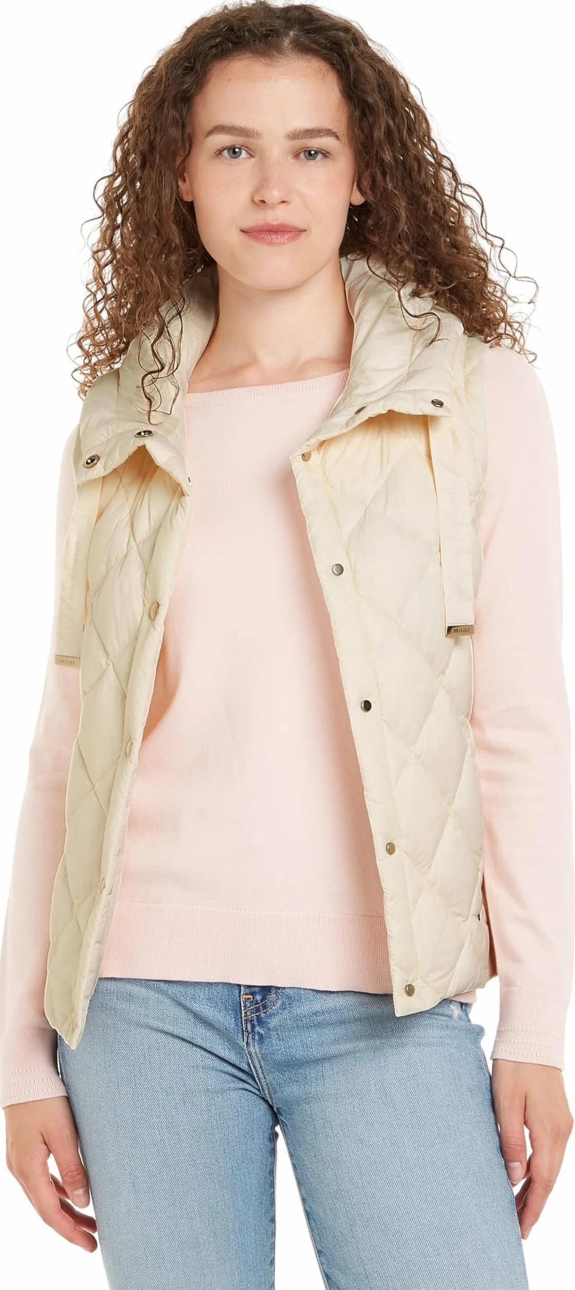 Tommy Hilfiger Kamizelki Kobiety Classic Lw Down Quilted Vest Ww0ww42463