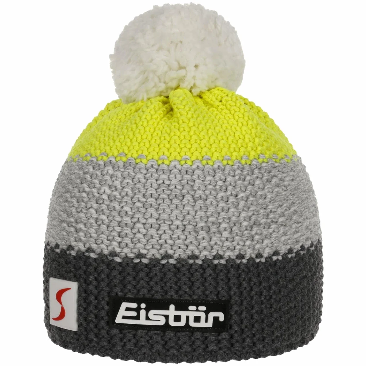Eisbär Czapka Beanie Star Skipool KidsDzieci - Made in Austria narciarska dziecieca z pomponem podszewką, podszewką Zima jesień-zima