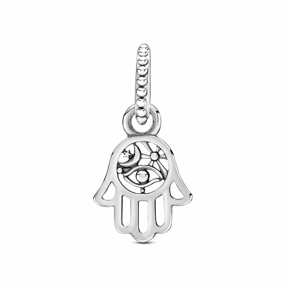 PANDORA Hand der Fatima Charm-Anhänger, Sterling-Silber, 799144C00